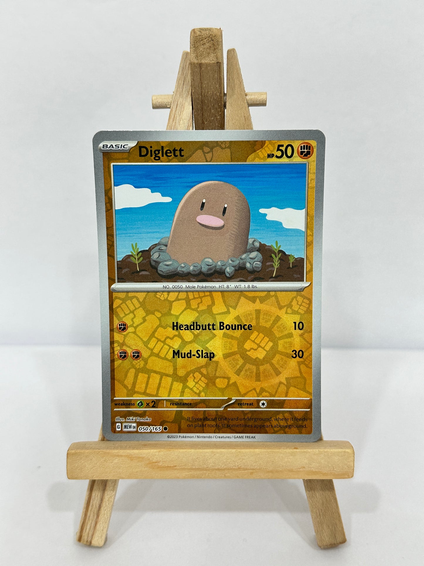 Diglett (SV 151) Reverse Holo