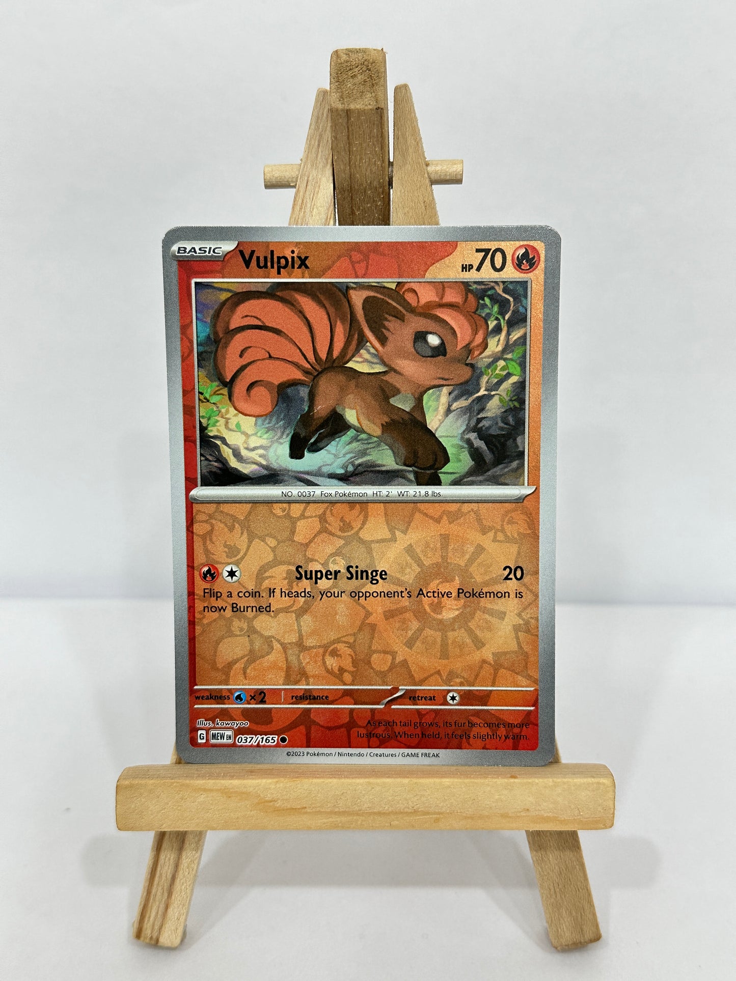 Vulpix (SV 151) Reverse Holo