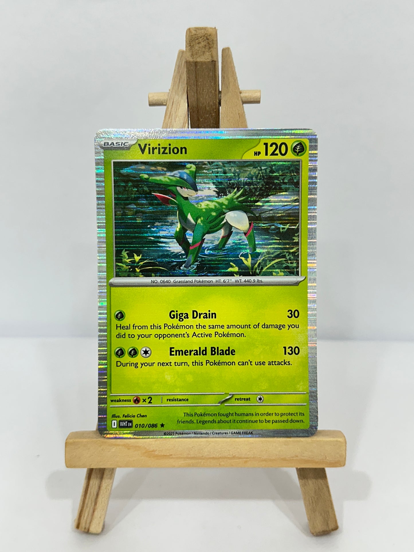 Virizion (SV Black Bolt & White Flare) Holo