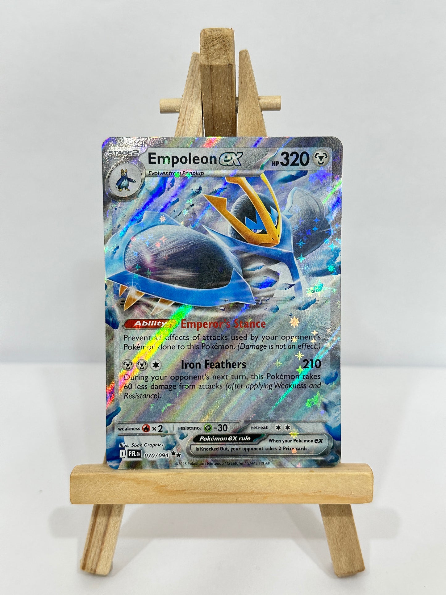 Empoleon Ex (ME Phantasmal Flames)