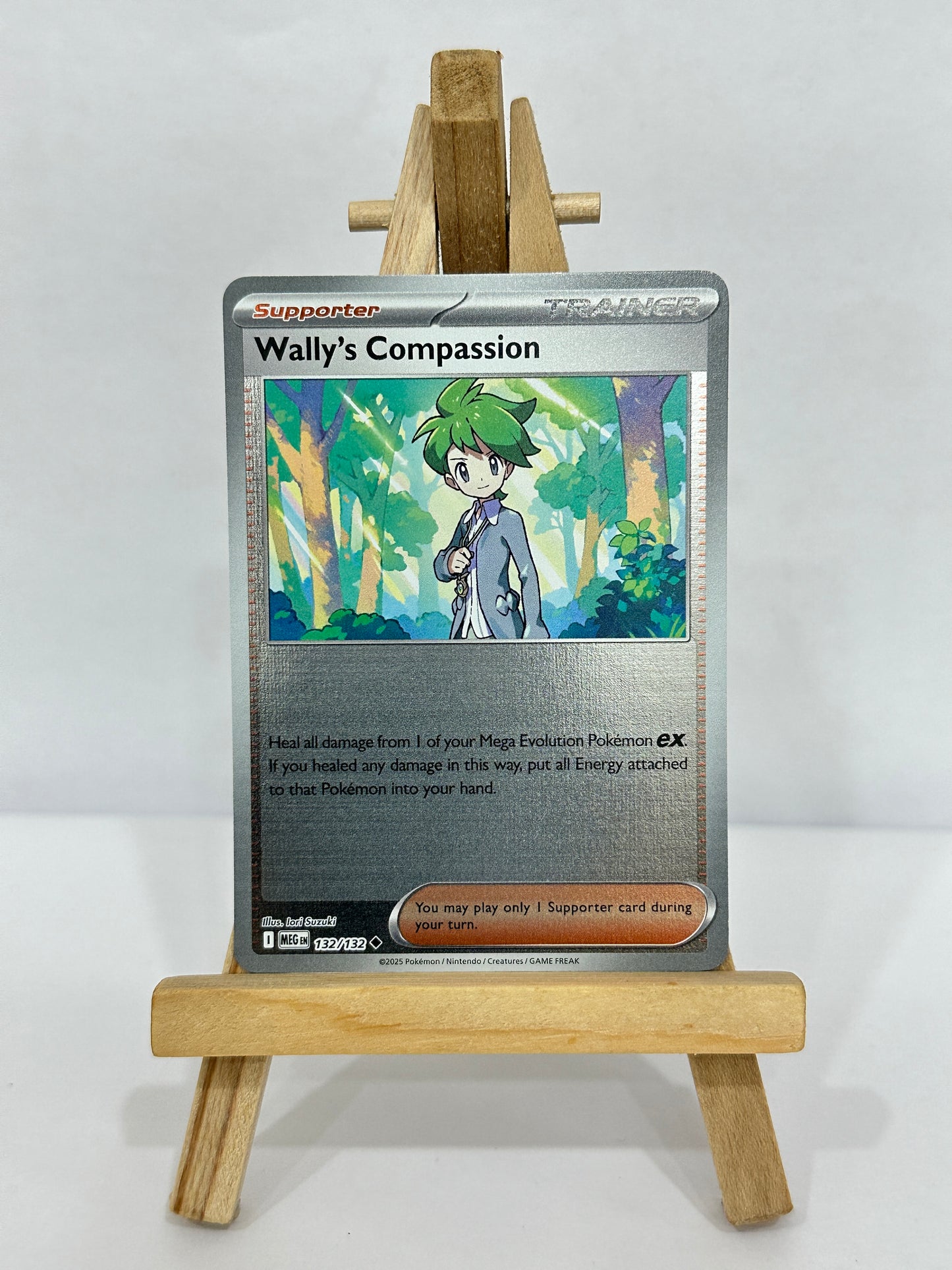 Wally’s Comapssion (Mega Evolution) Reverse Holo