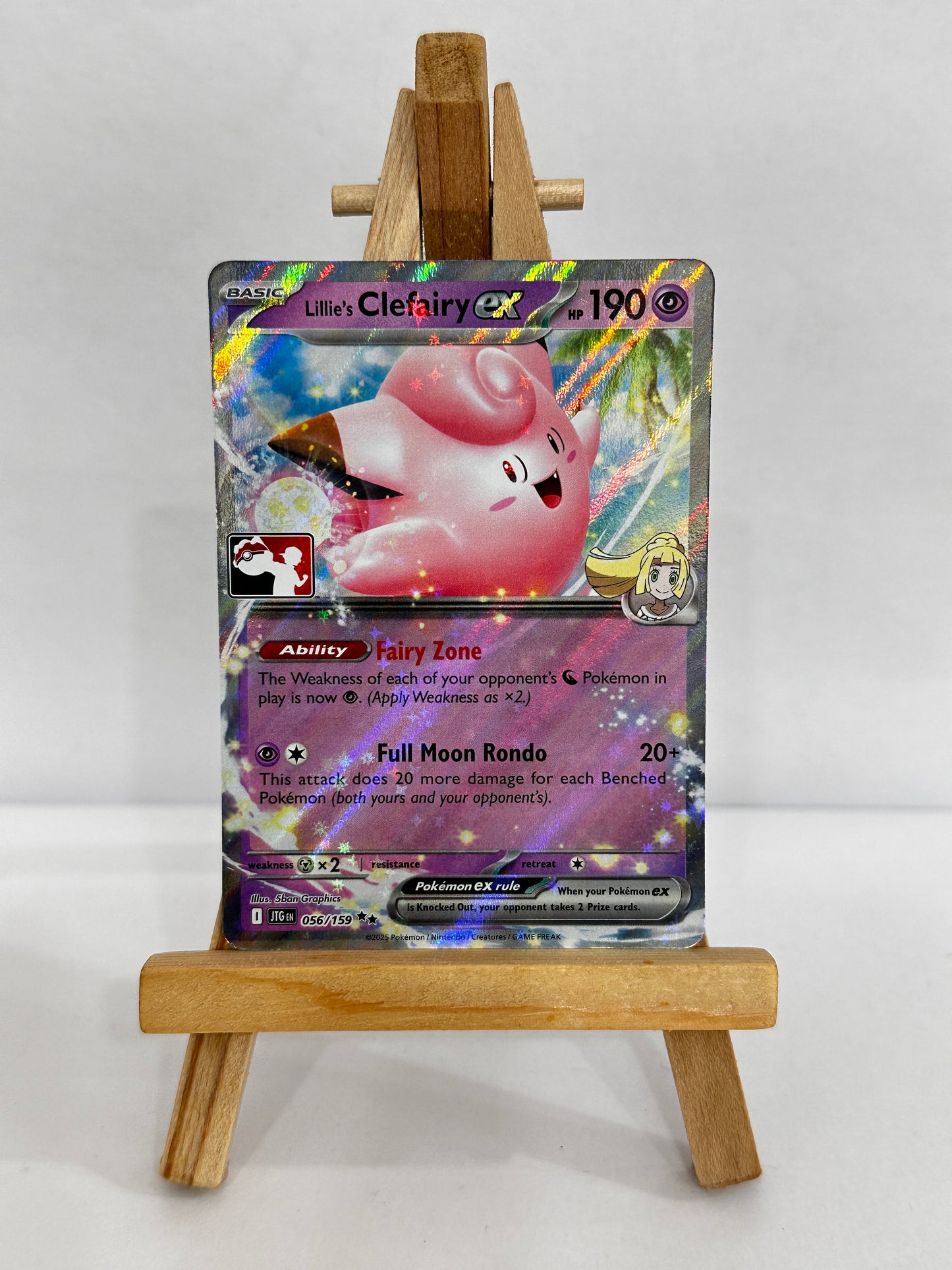 Lillie’s Clefairy Ex (Play! Pokémon Stamped)