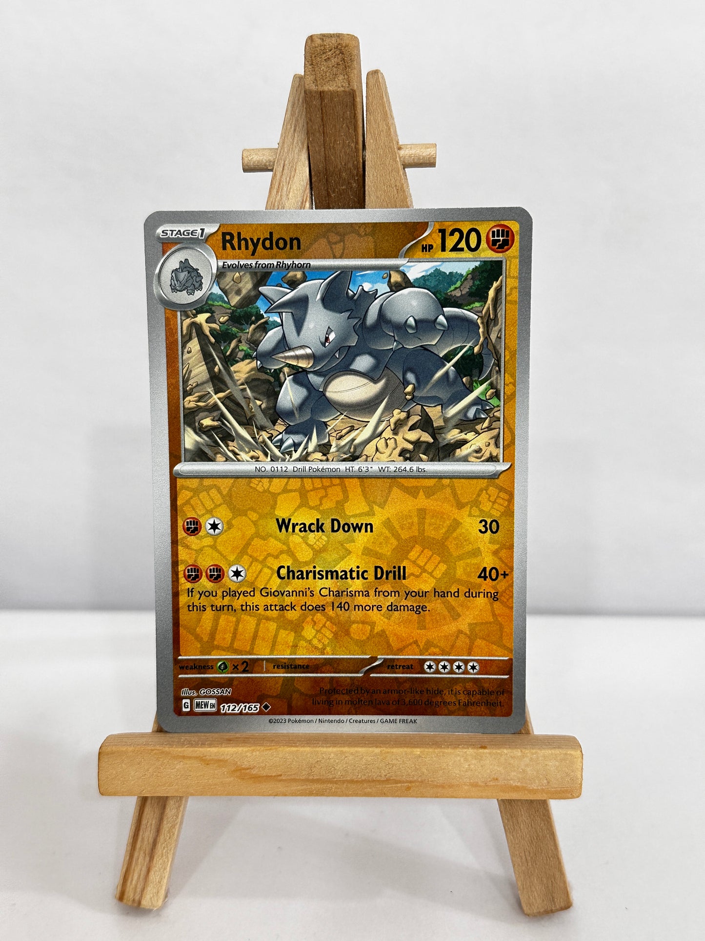Rhydon (SV 151) Reverse Holo