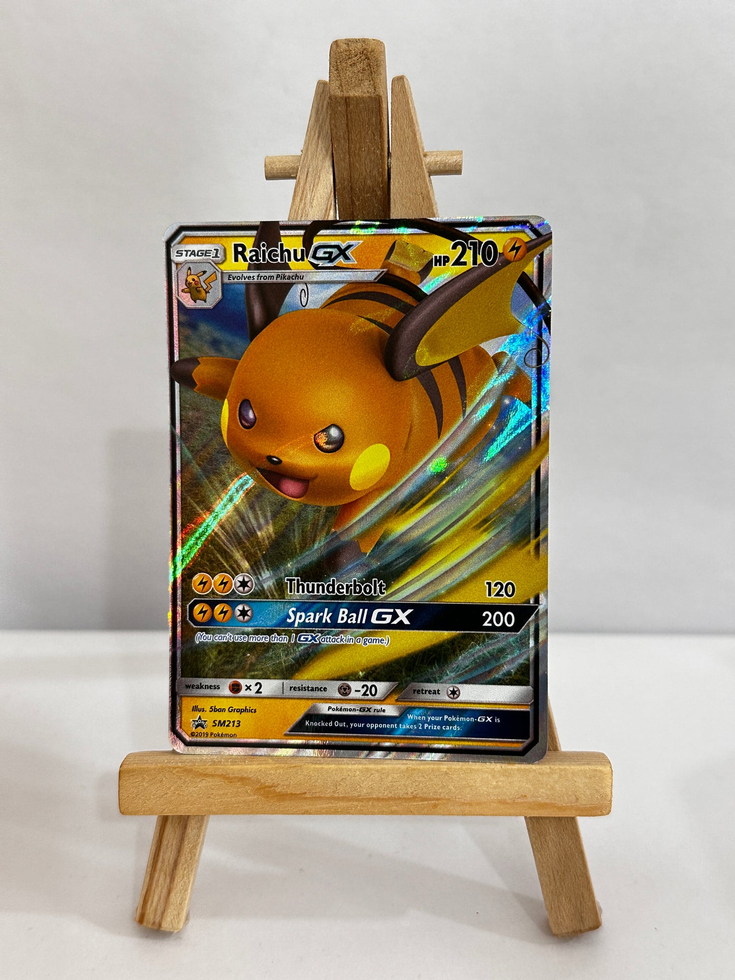 Raichu GX (SM213) Promo