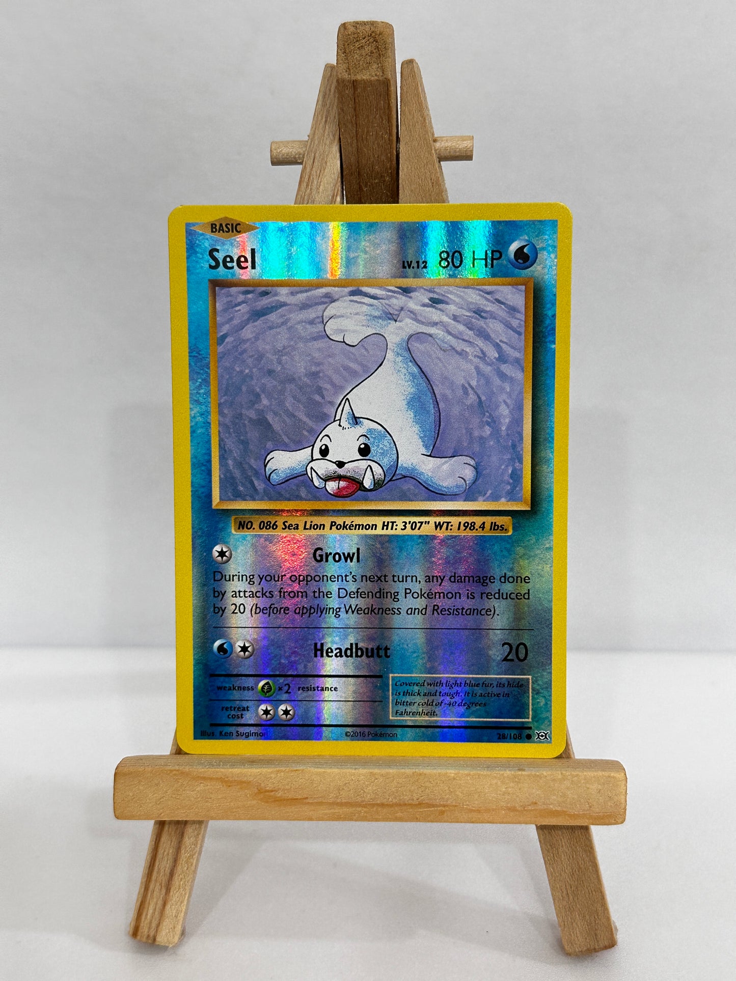 Seel (XY Evolutions) Reverse Holo