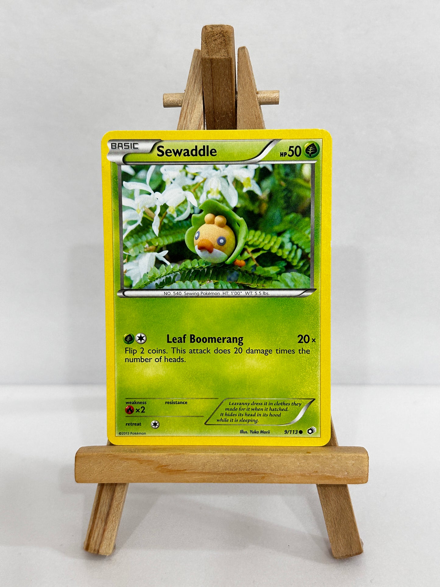 Sewaddle (BW Legendary Treasures)
