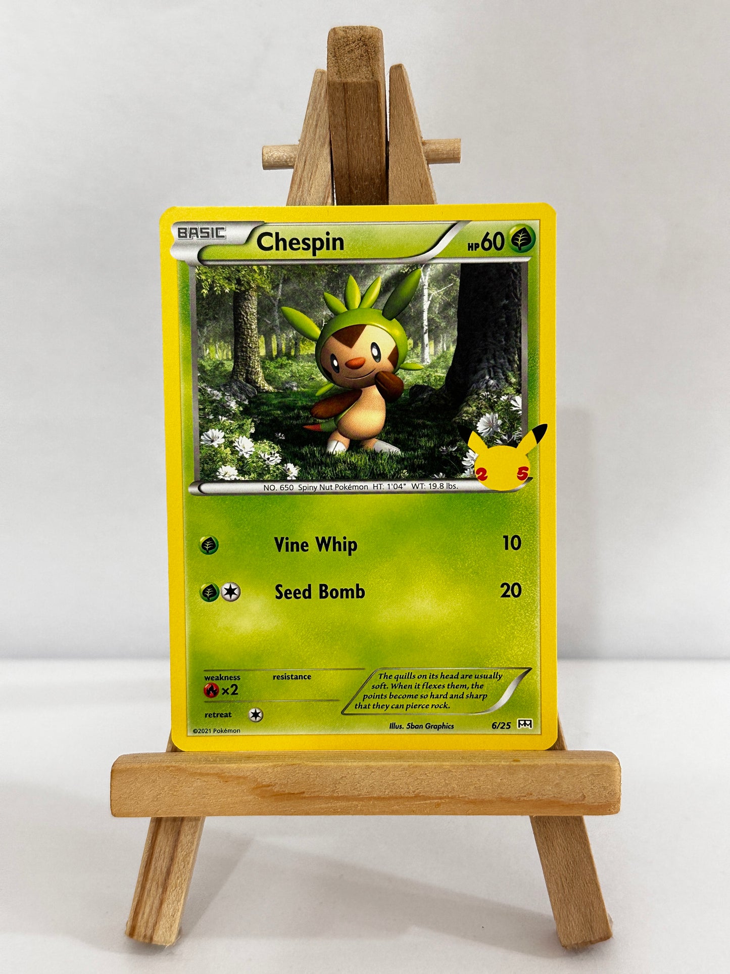 Chespin (McDonalds 25th Anniversary Promo)