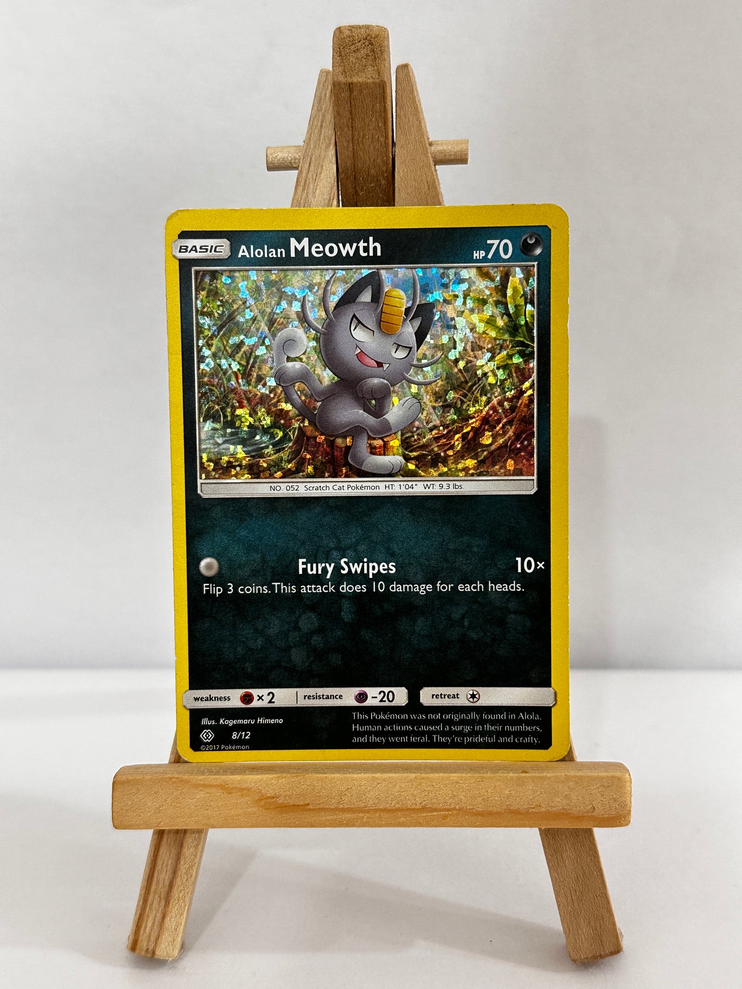 Alolan Meowth (McDonald’s Promos 2017 Sun&Moon) Holo