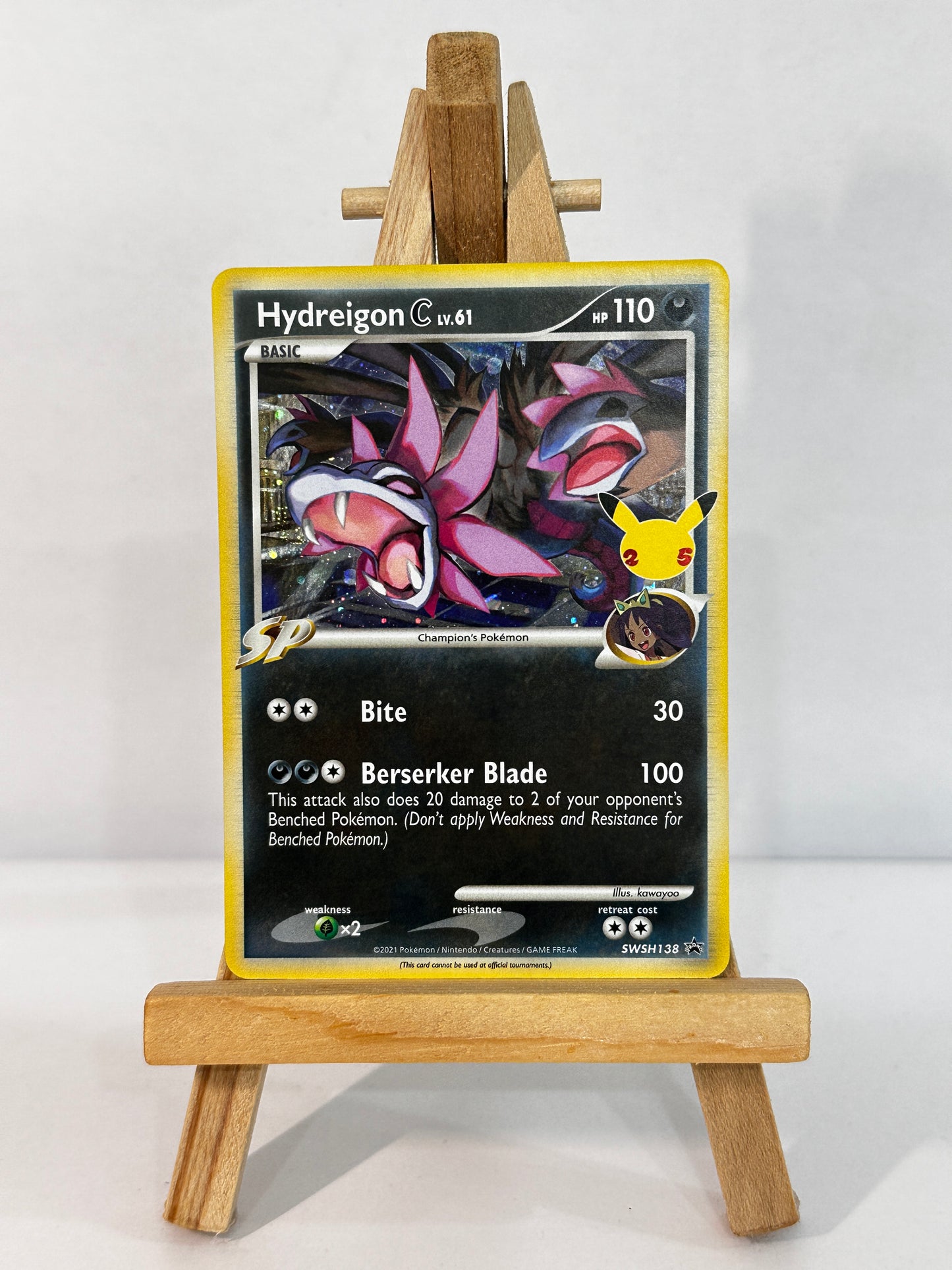 Hydreigon C Lv.61 (SWSH138) Celebrations Promo