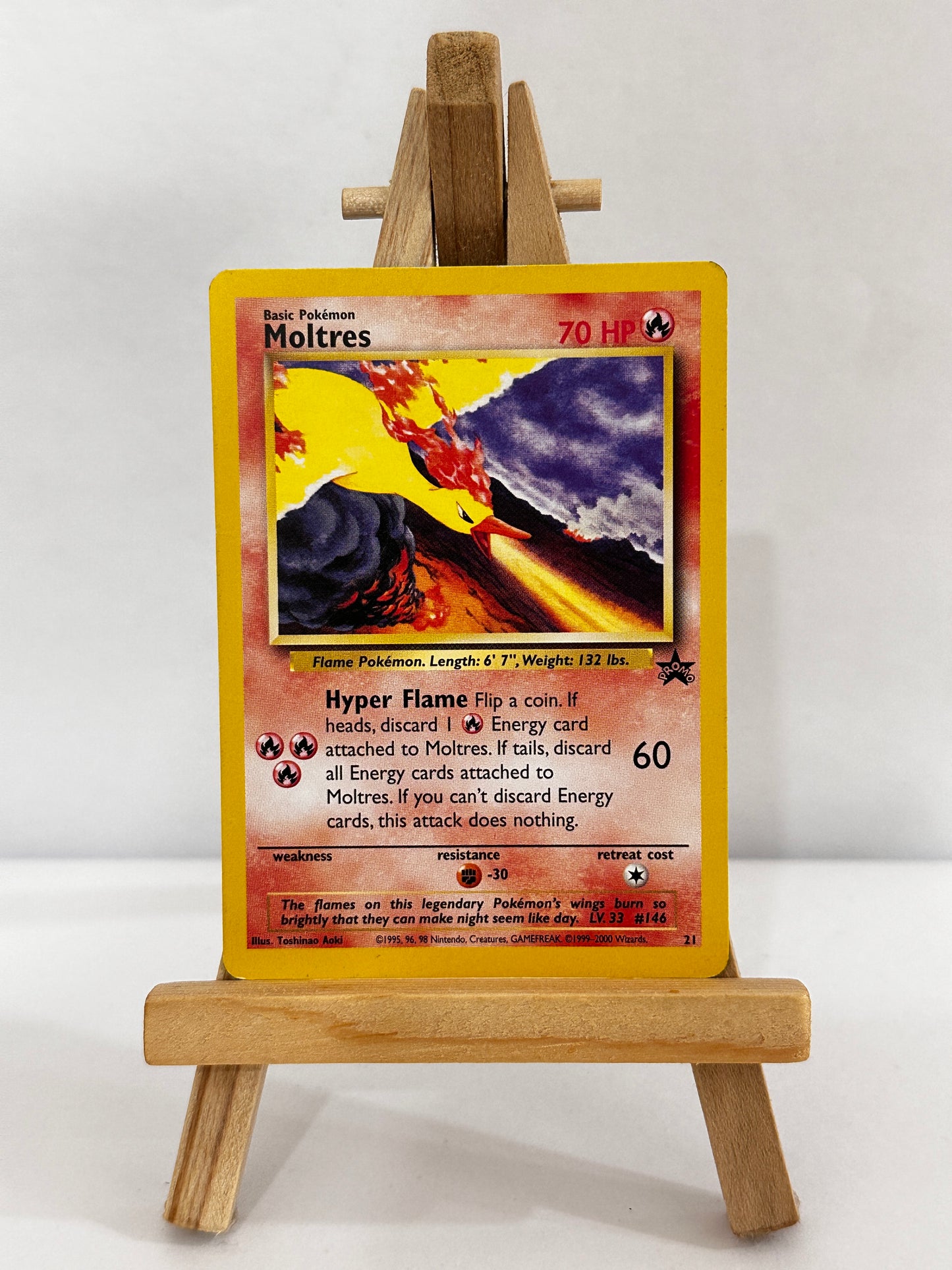Moltres (Black Star Promo 21)