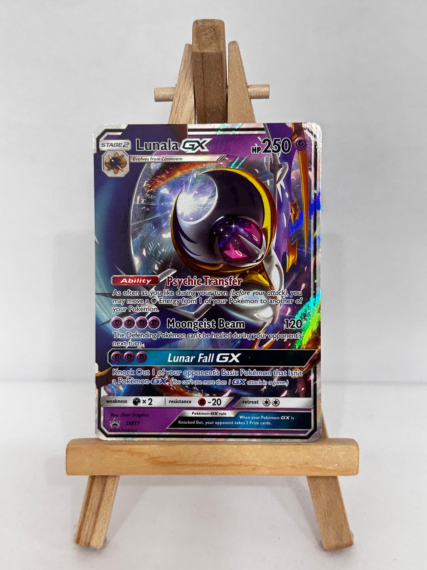 Lunala GX (SM17) Promo