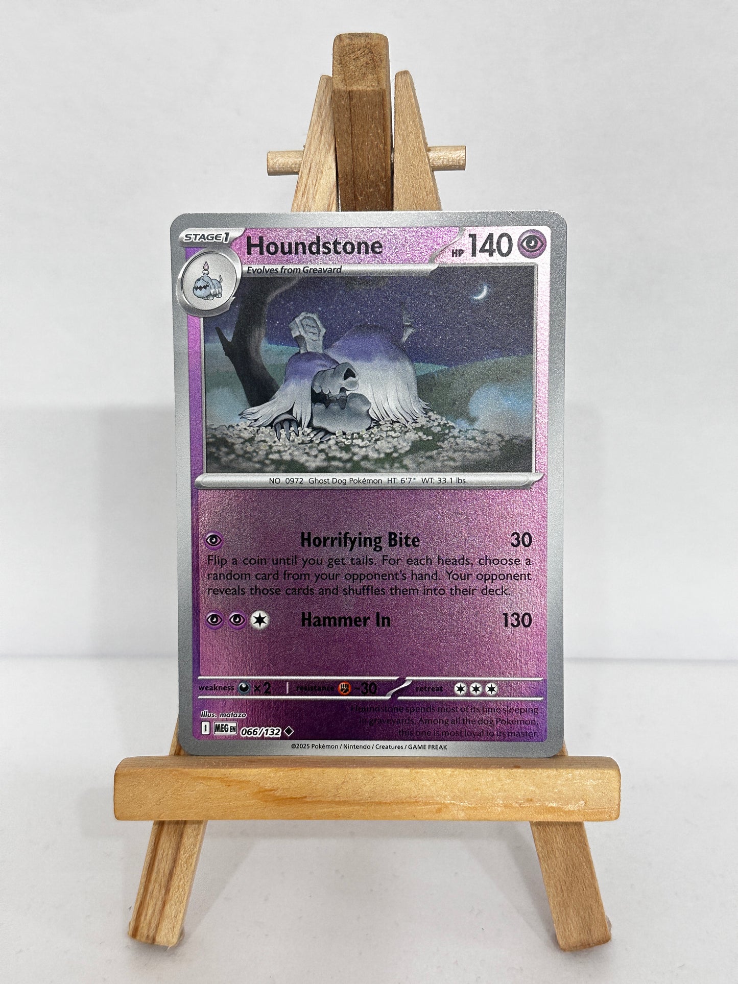 Houndstone (Mega Evolution) Reverse Holo