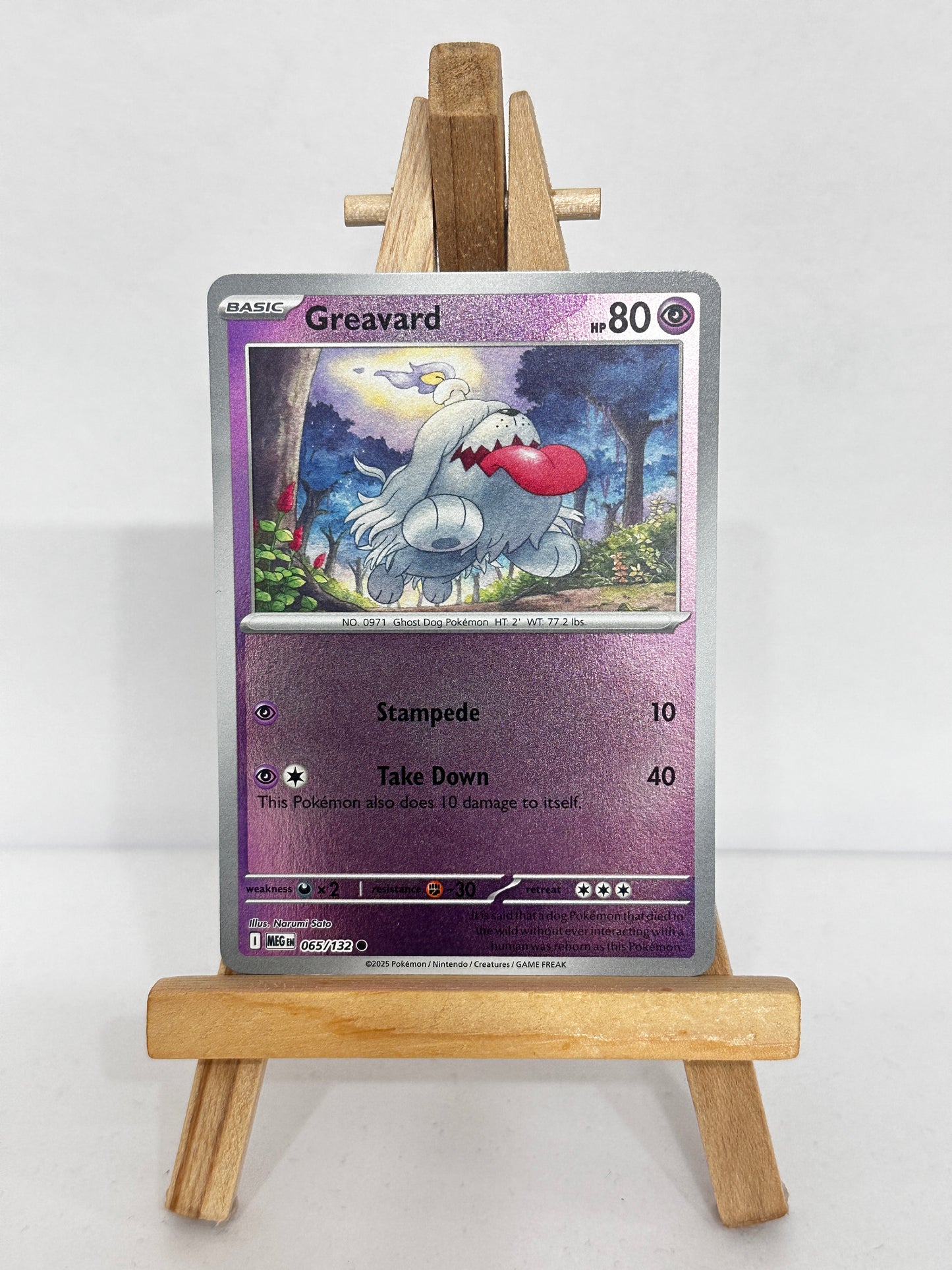 Greavard (Mega Evolution) Reverse Holo