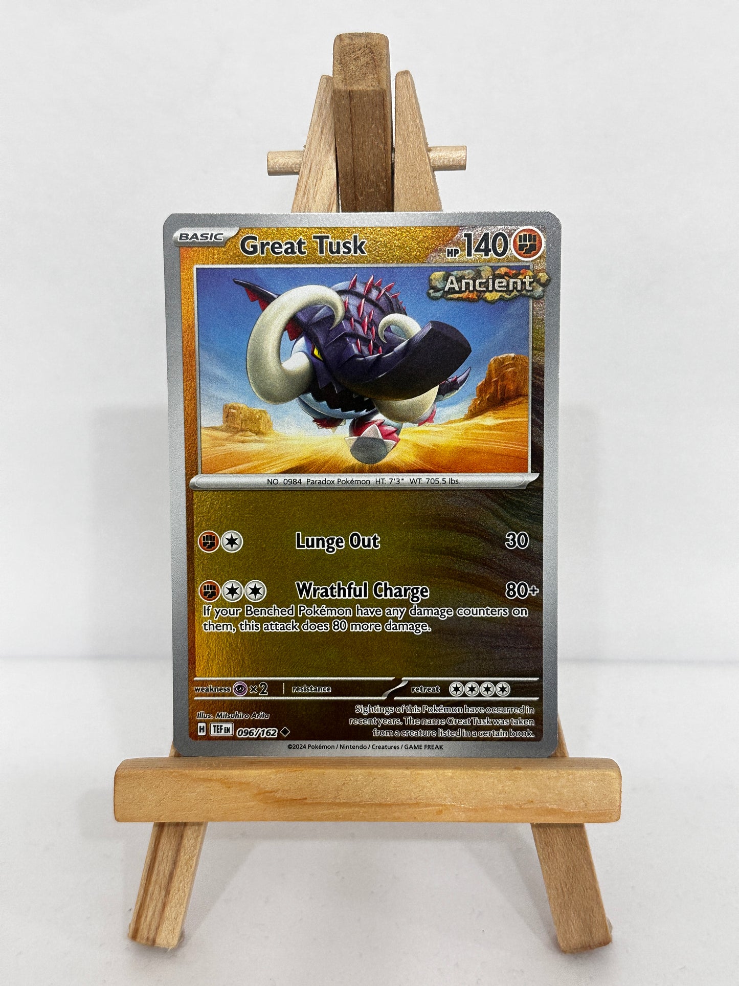 Great Tusk (SV Temporal Forces) Reverse Holo
