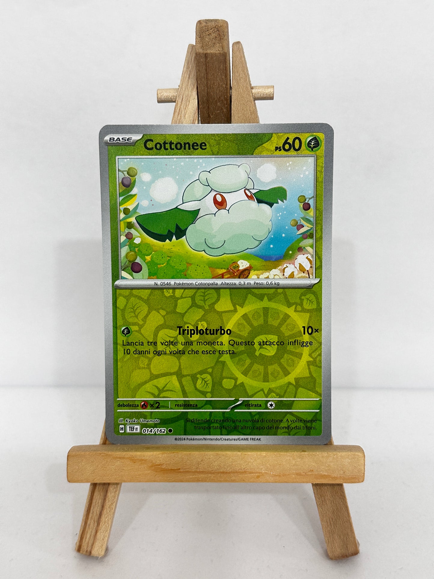 Cottonee (SV Temporal Forces) Reverse Holo