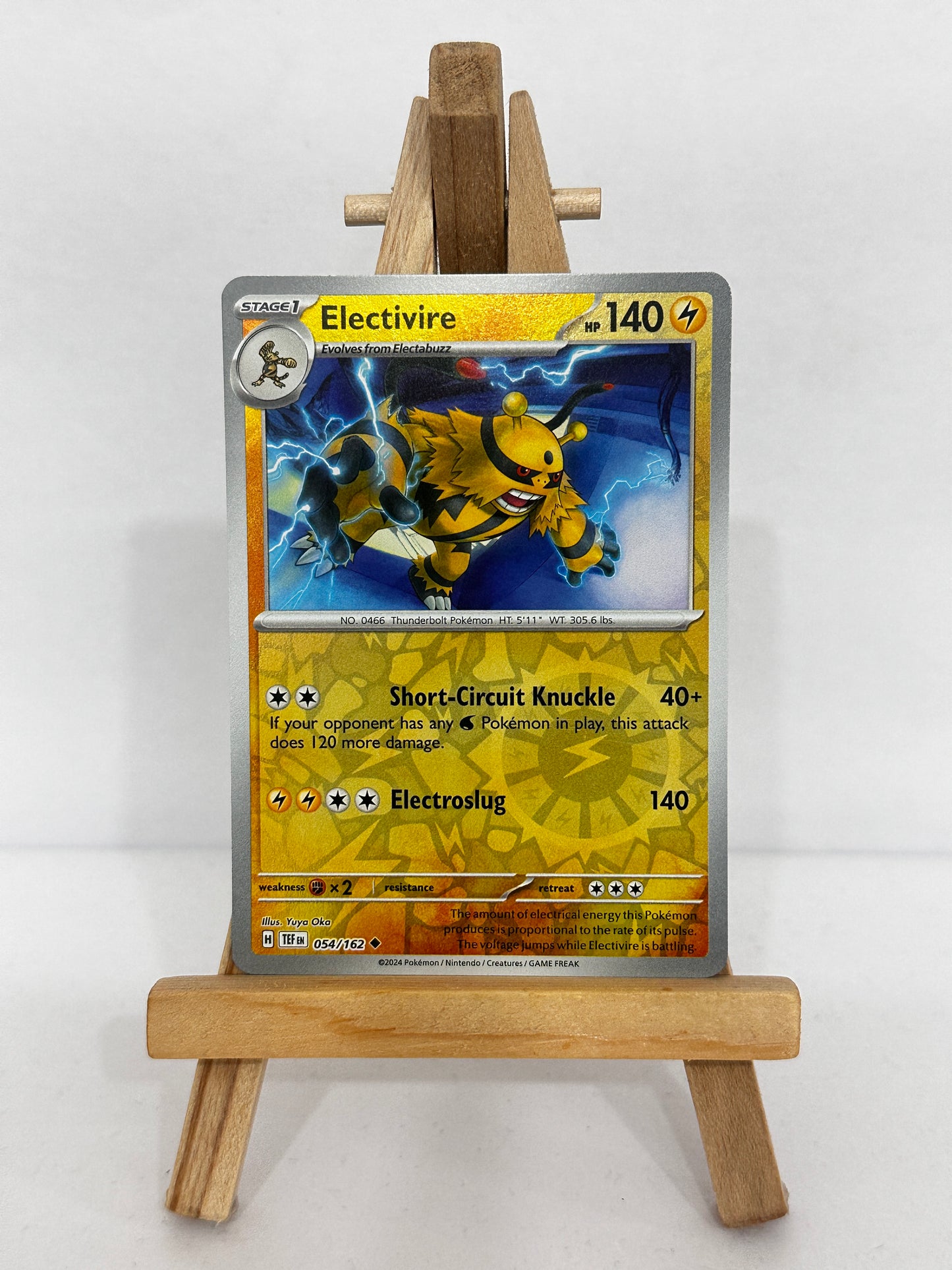 Electivire (SV Temporal Forces) Reverse Holo