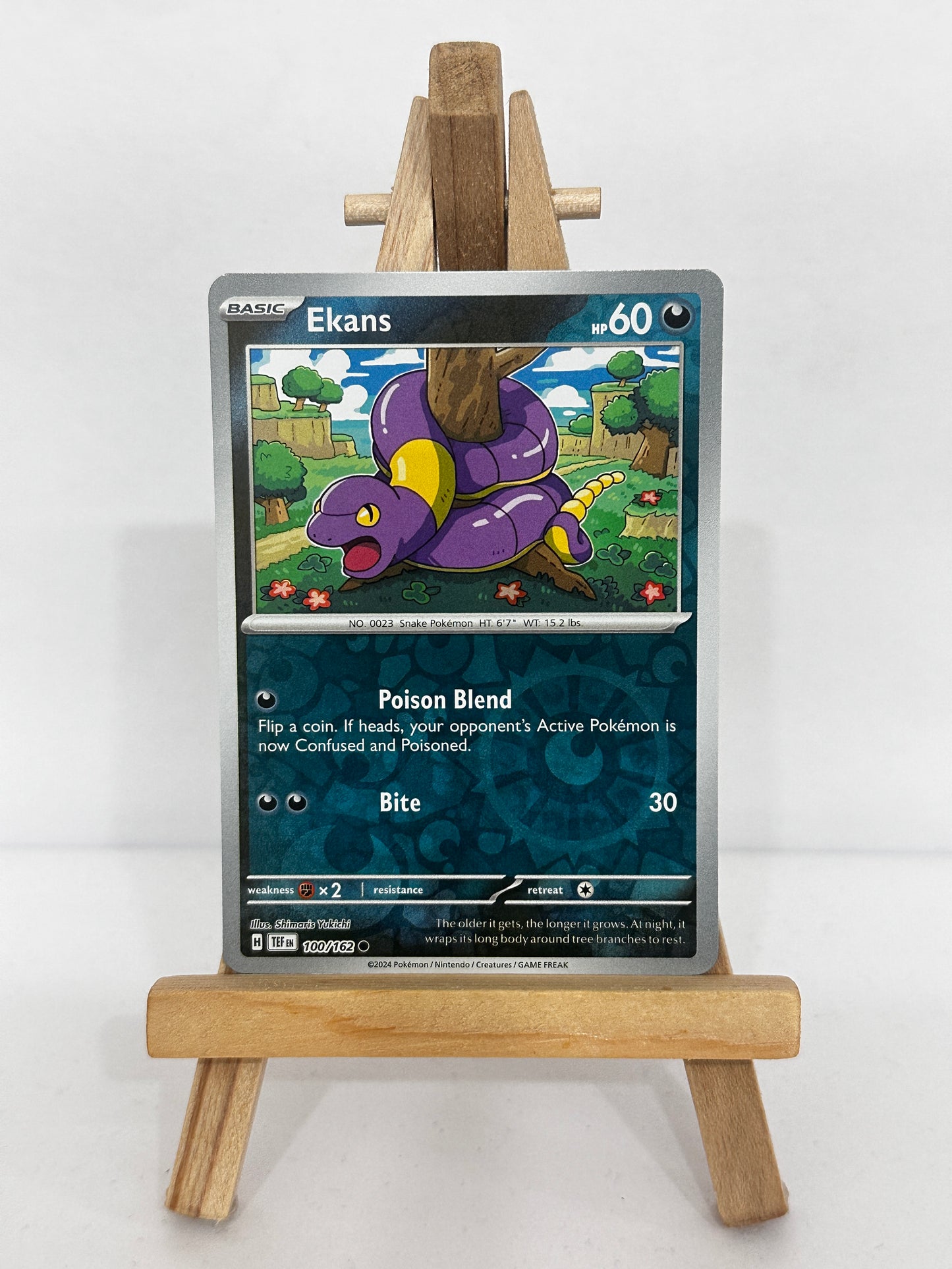Ekans (SV Temporal Forces) Reverse Holo