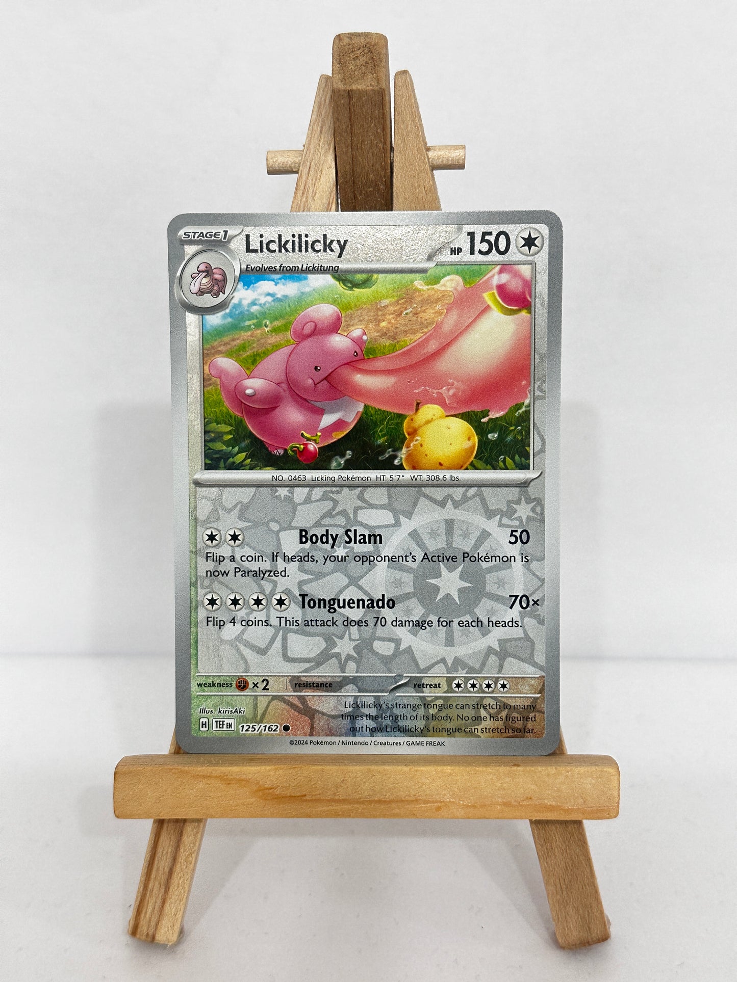Lickilicky (SV Temporal Forces) Reverse Holo