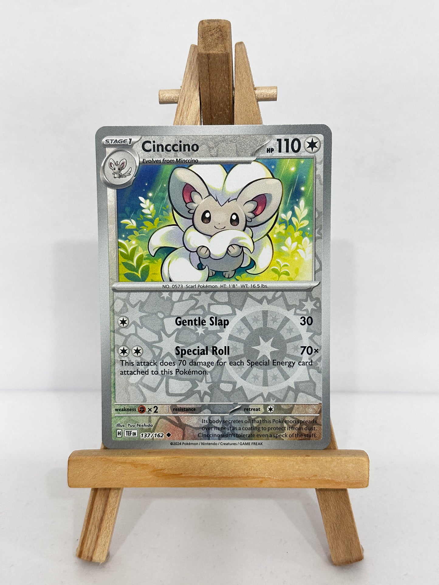 Cinccino (SV Temporal Forces) Reverse Holo