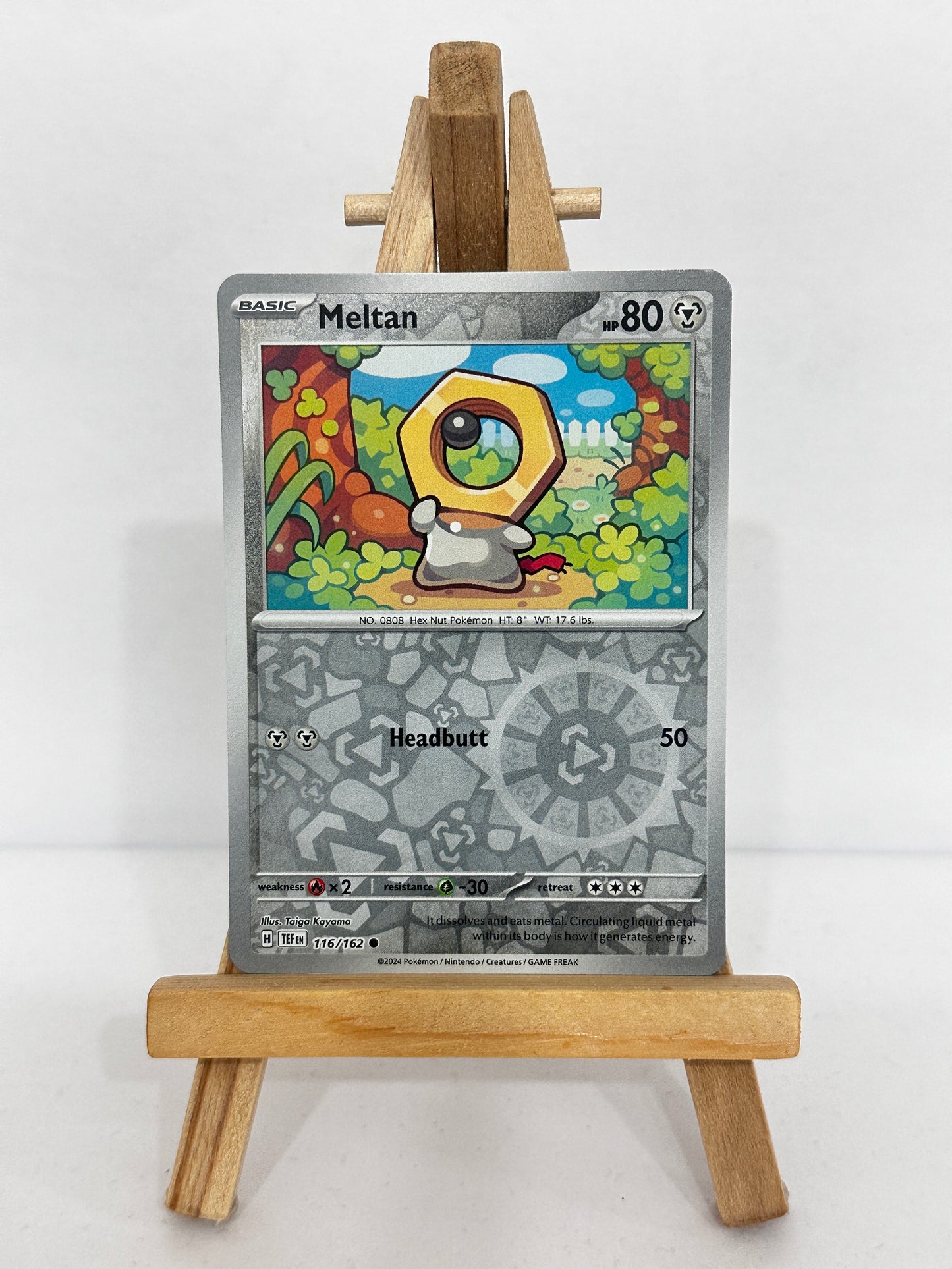 Meltan (SV Temporal Forces) Reverse Holo