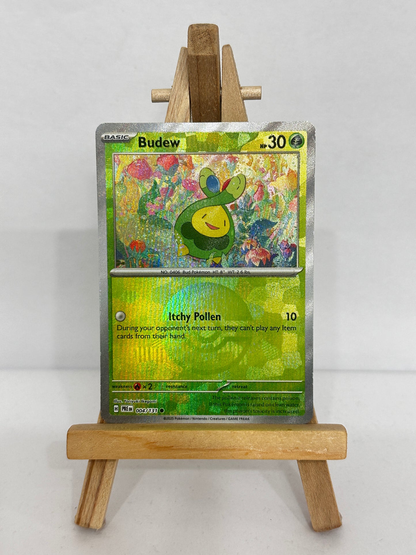 Budew (SV Prismatic Evolutions) Pokeball Reverse Holo