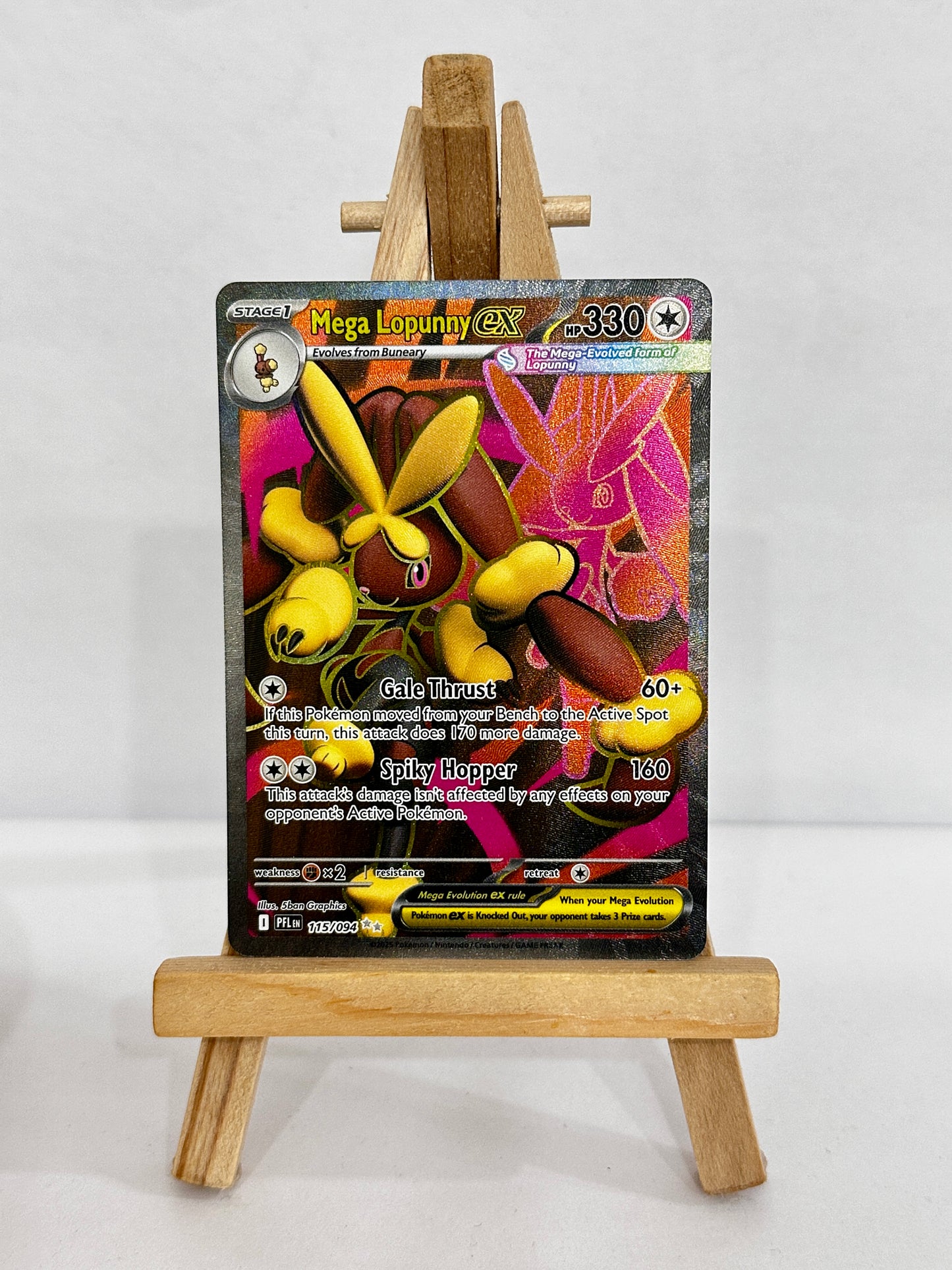 Mega Lopunny ex (ME Phantasmal Flames)