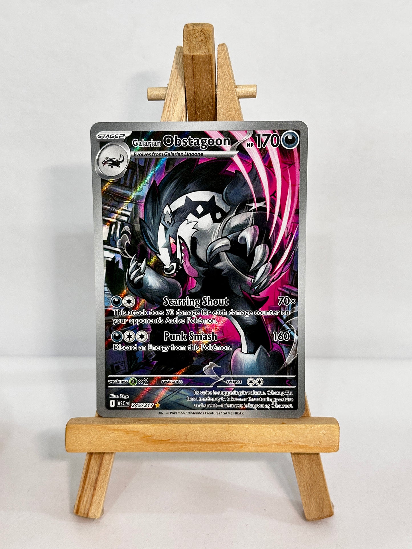Galarian Obstagoon (ME Ascended Heroes)