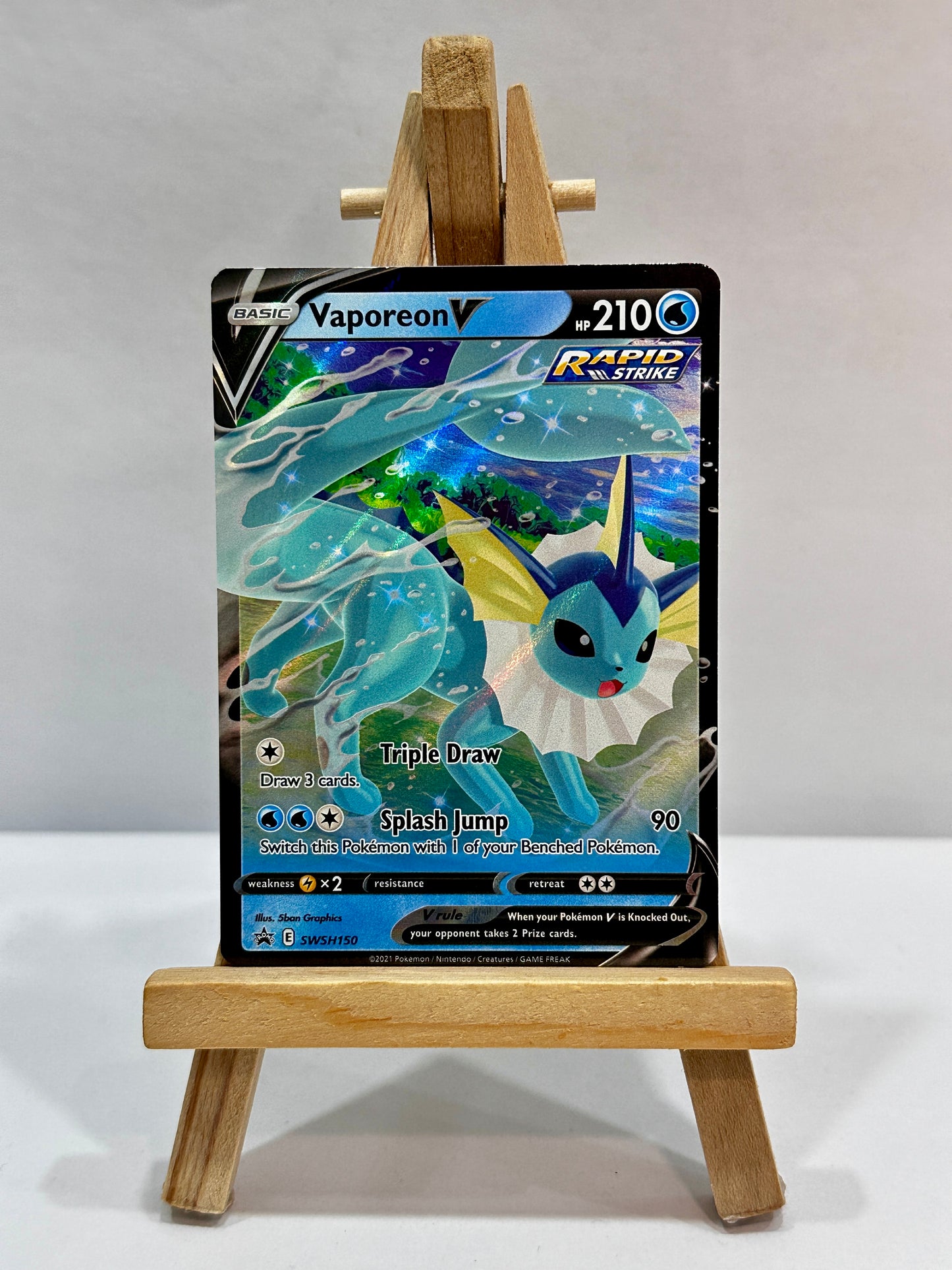 Vaporeon V (SWSH150) Promo