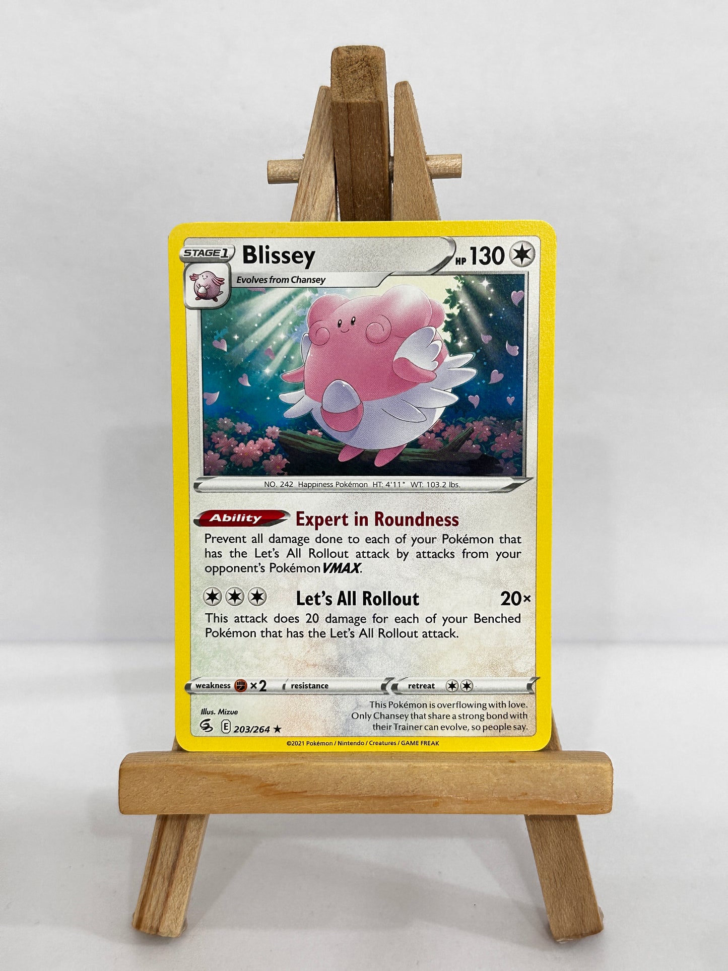 Blissey (SWSH Fusion Strike) Rare