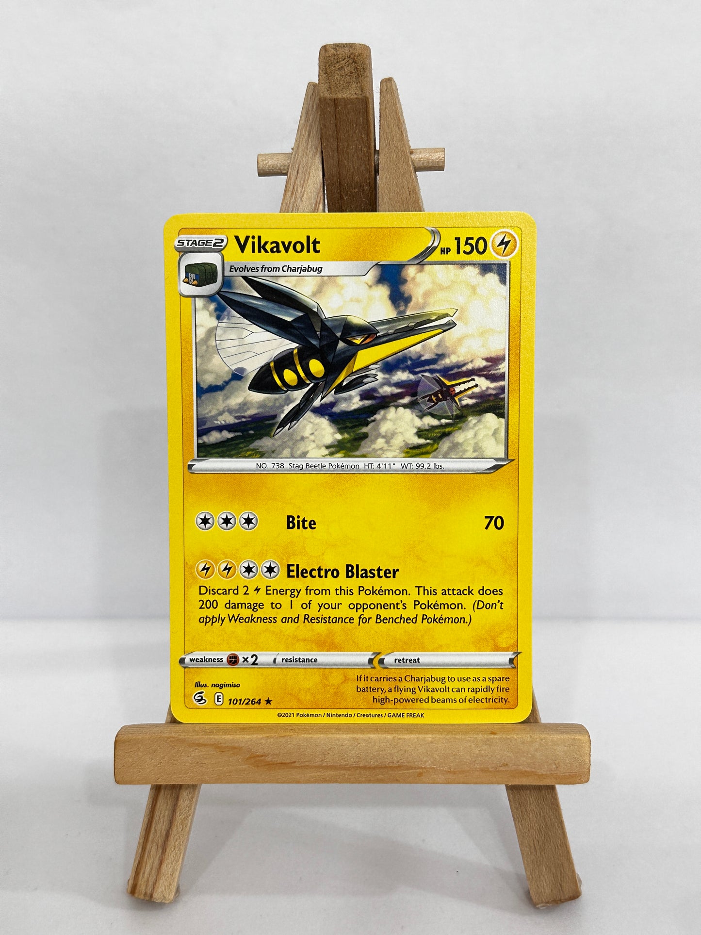 Vikavolt (SWSH Fusion Strike) Rare