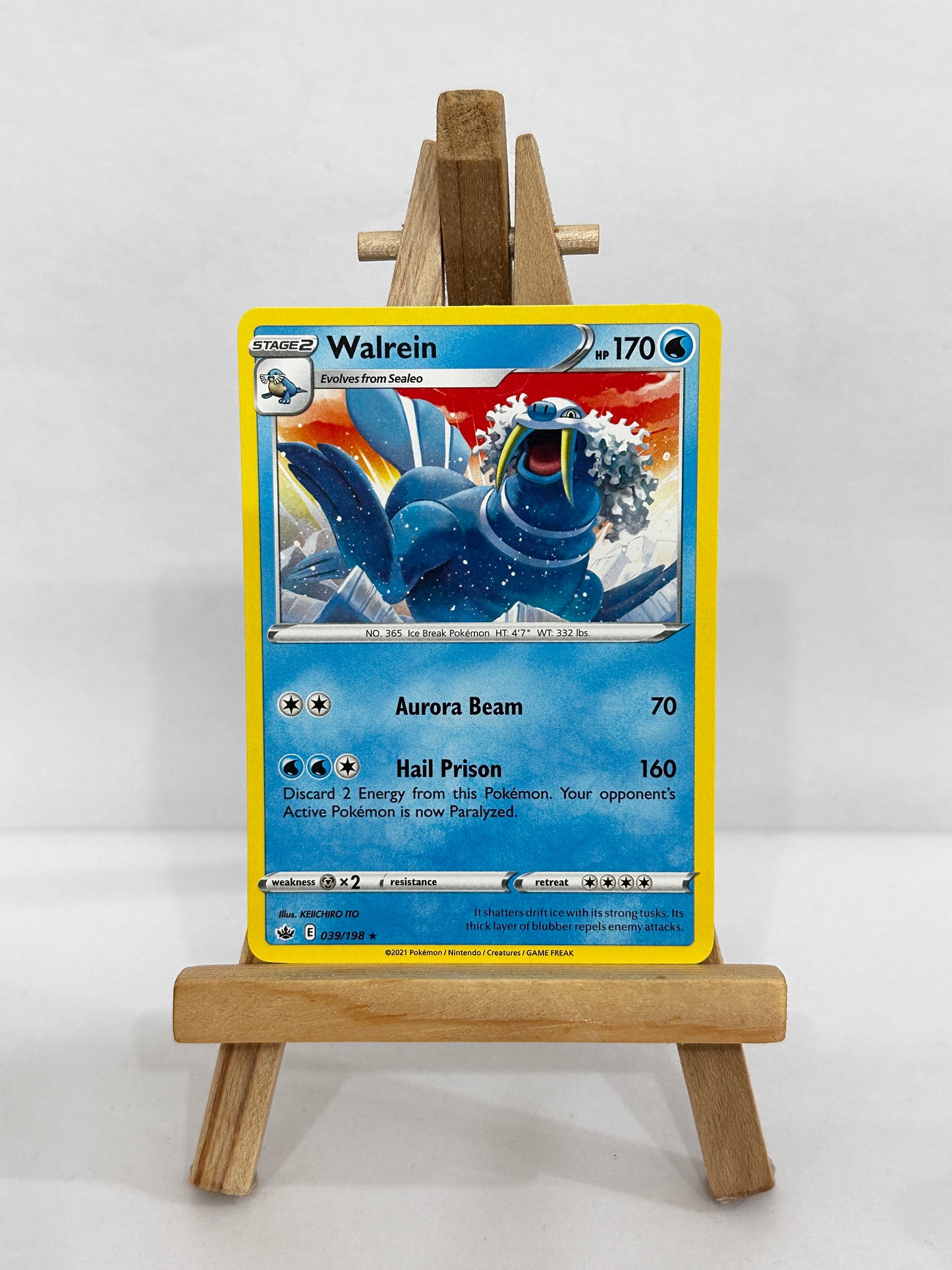 Walrein (SWSH Chilling Reign) Rare