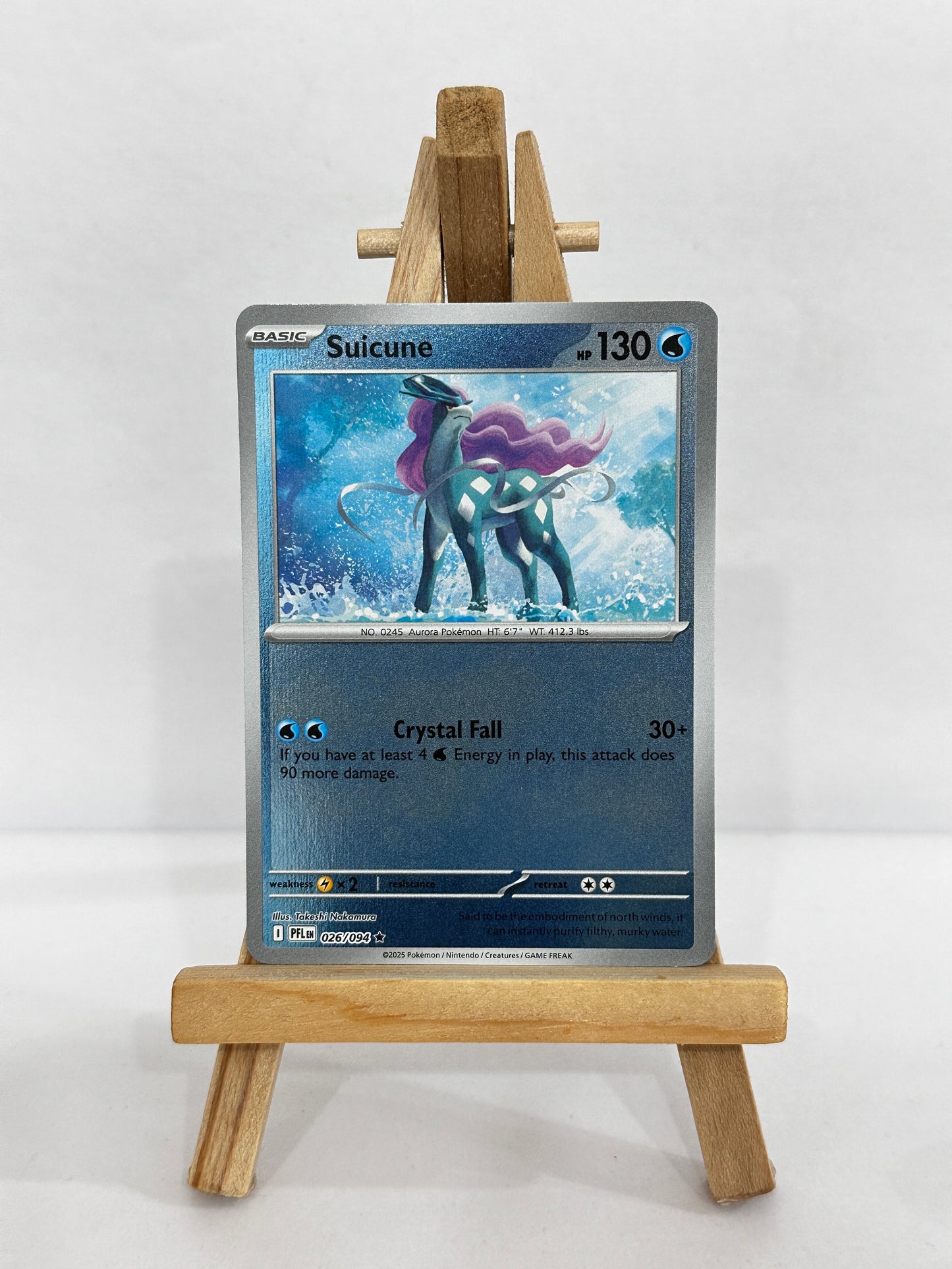 Suicune (ME Phantasmal Flames) Reverse Holo