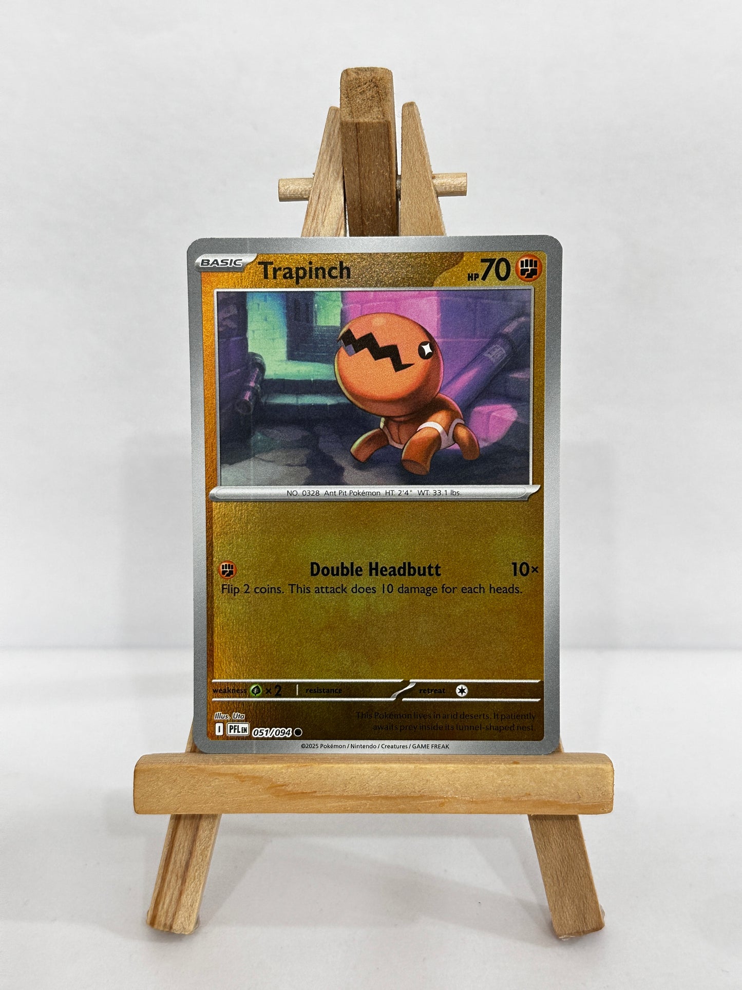 Trapinch (ME Phantasmal Flames) Reverse Holo