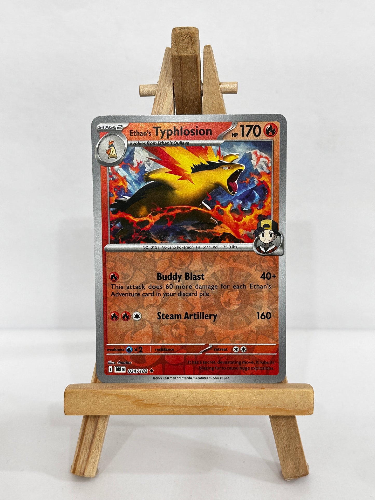 Ethan’s Typhlosion (SV Destined Rivals) Reverse Holo