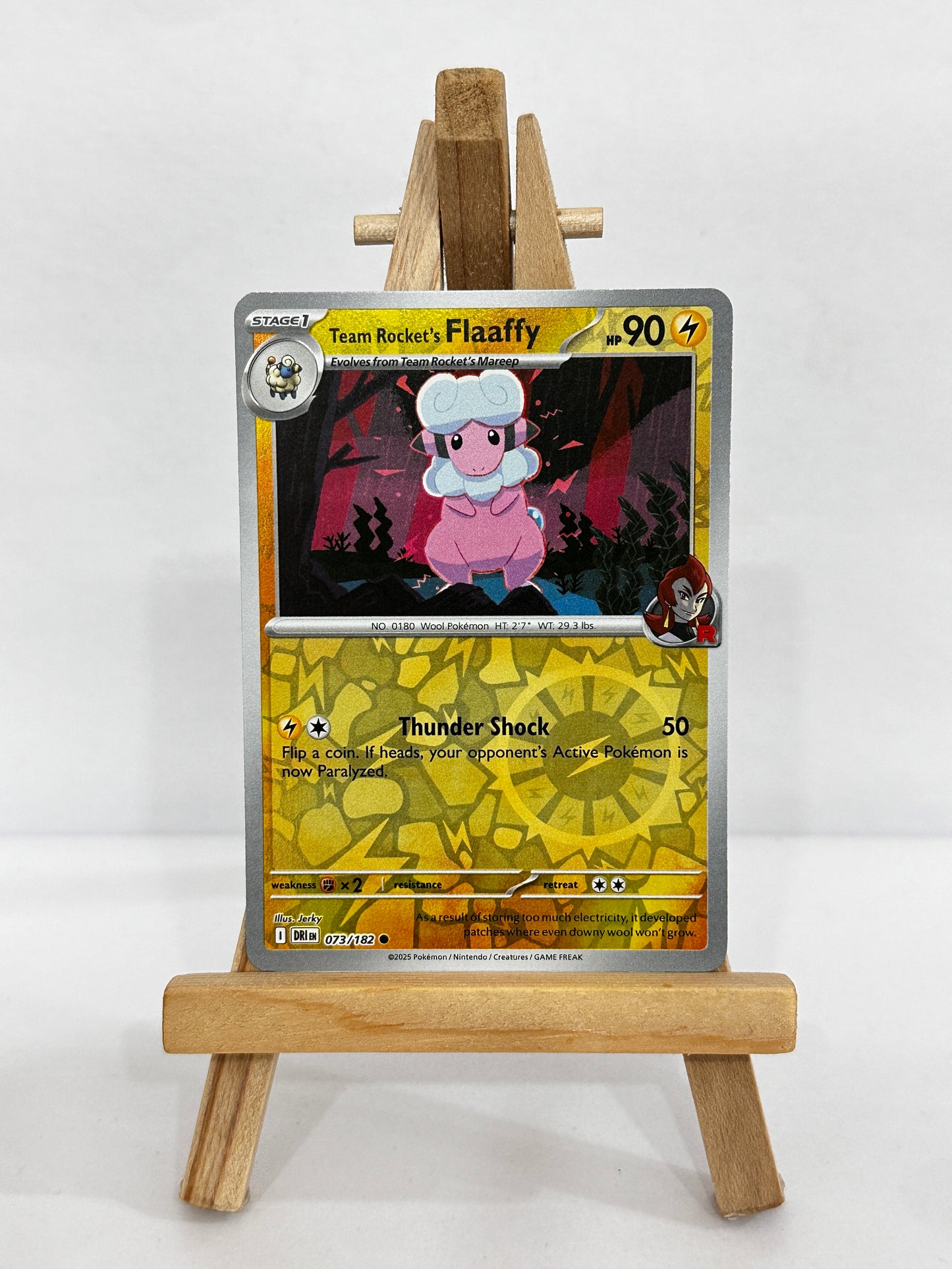 Team Rocket’s Flaaffy (SV Destined Rivals) Reverse Holo