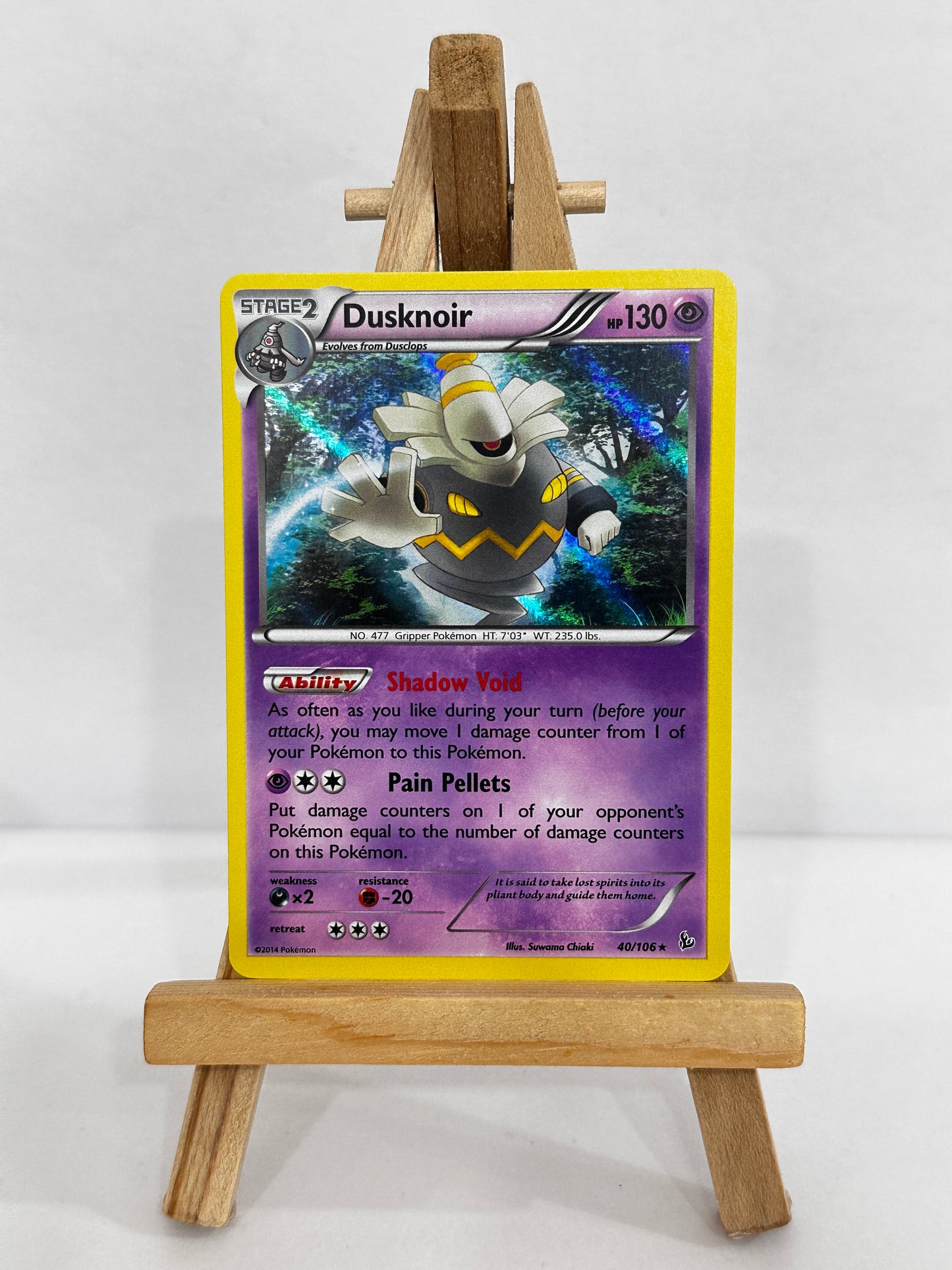Dusknoir 40/106 (XY Flashfire) Holo