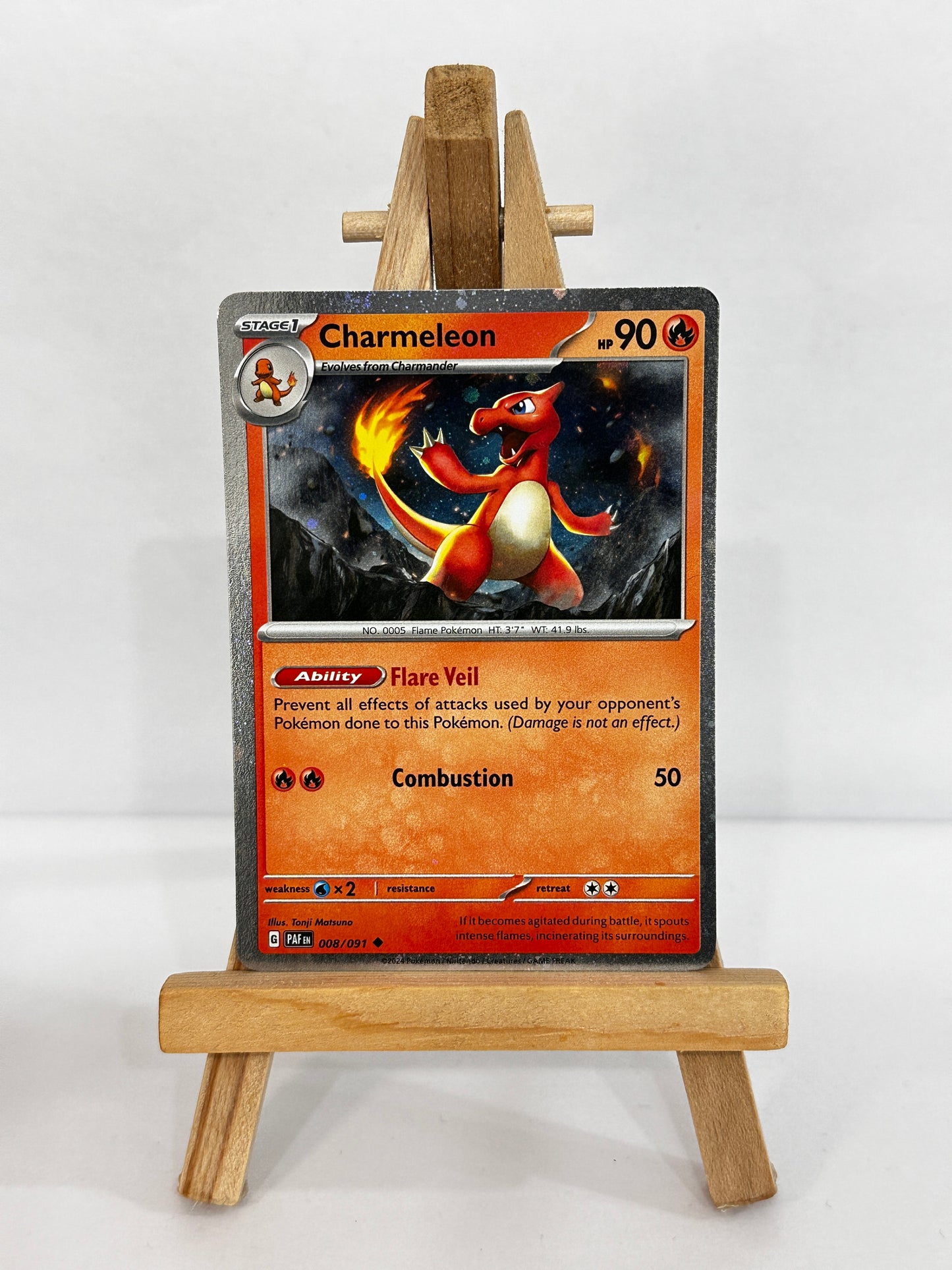 Charmeleon (SV Paldean Fates) Cosmo Holo Promo