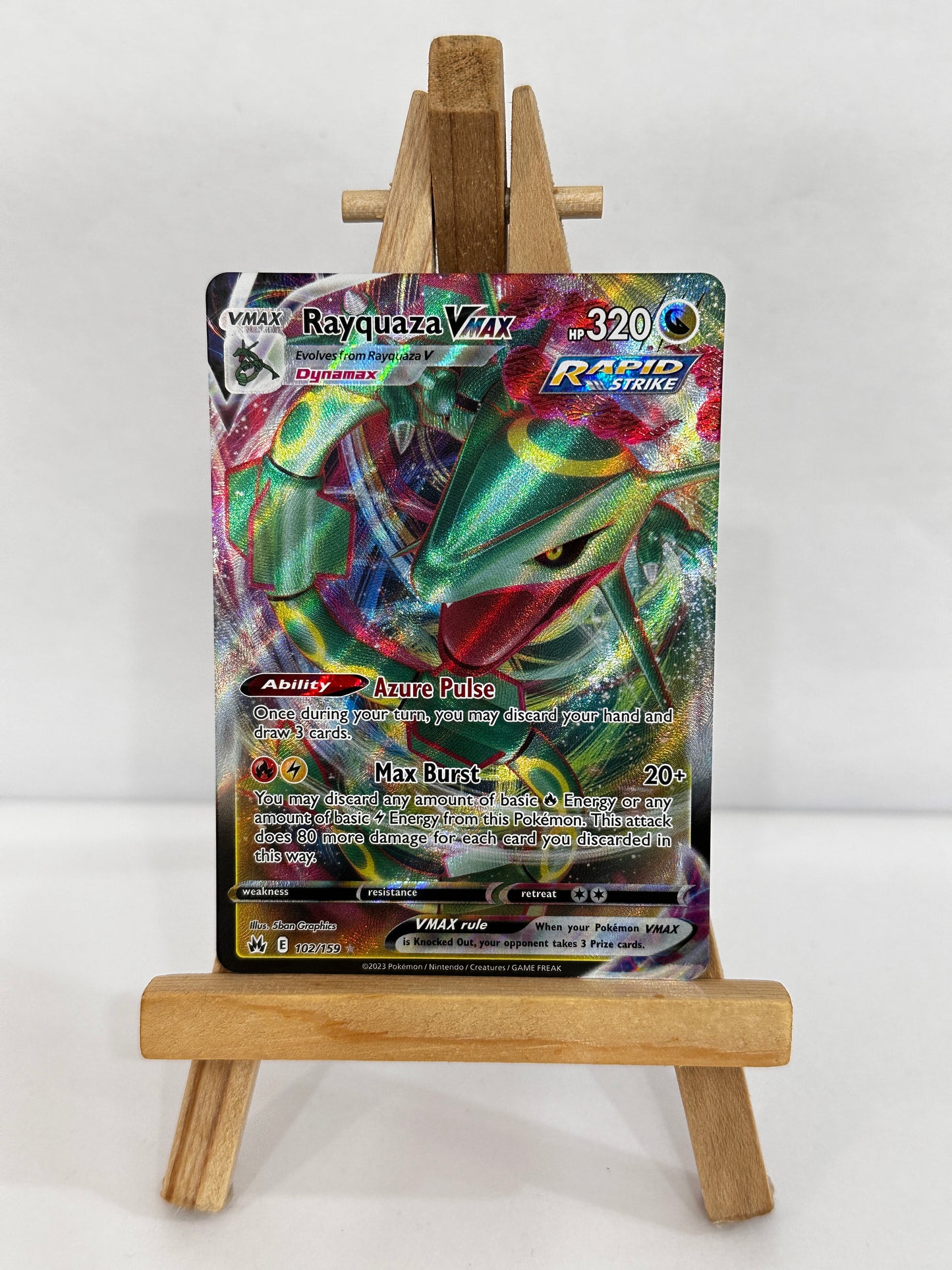 Rayquaza Vmax (SWSH Crown Zenith)
