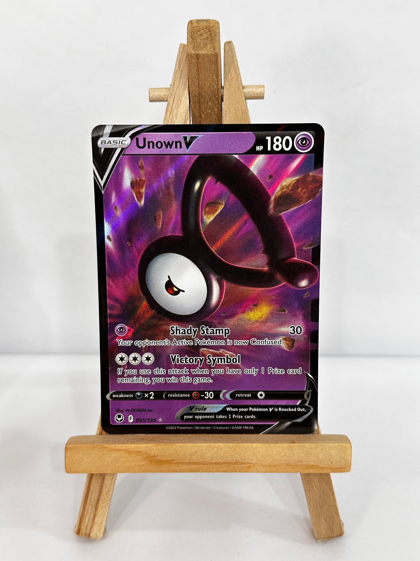 Unown V (SWSH Silver Tempest)