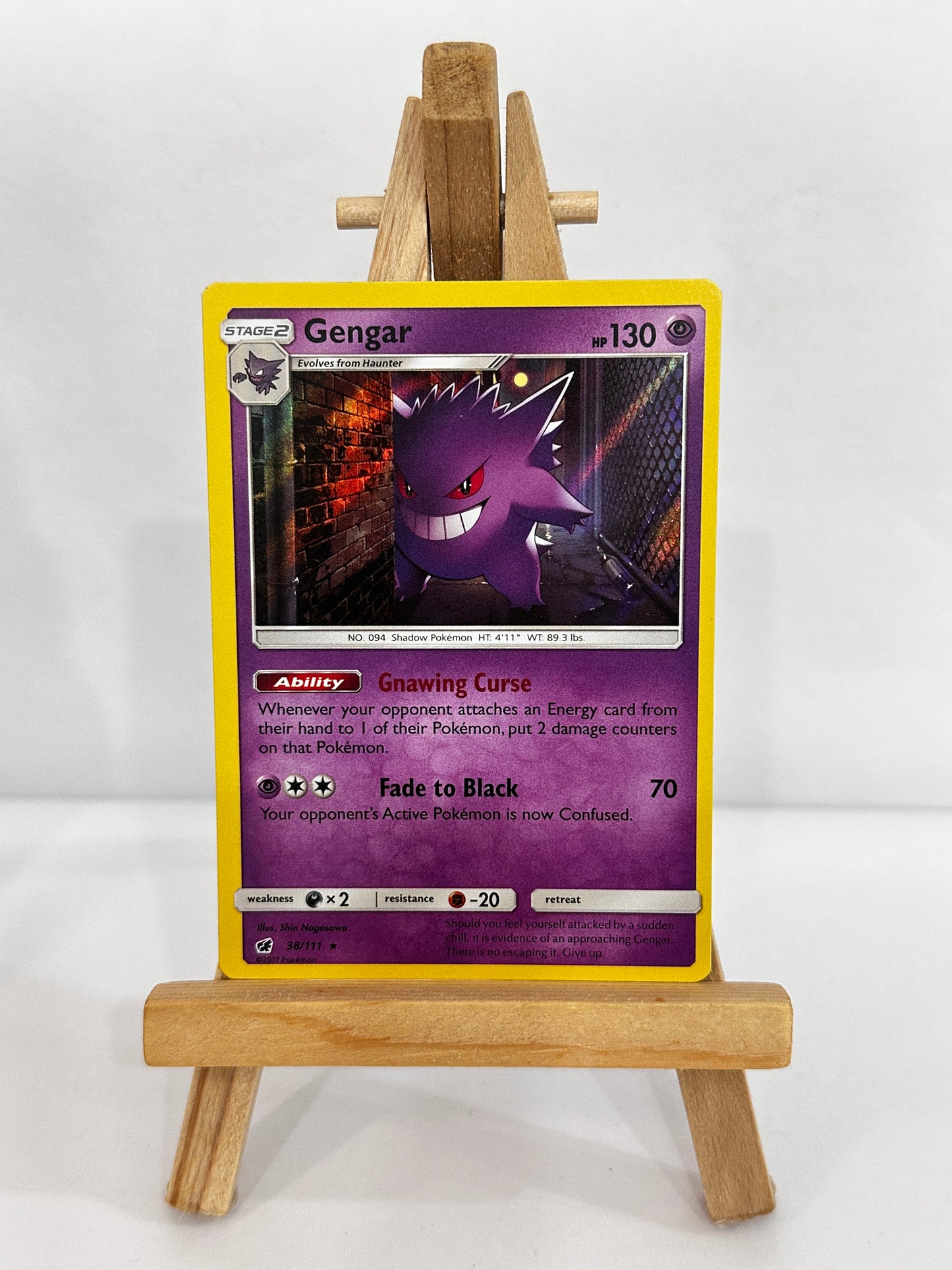Gengar (SM Crimson Invasion) Holo