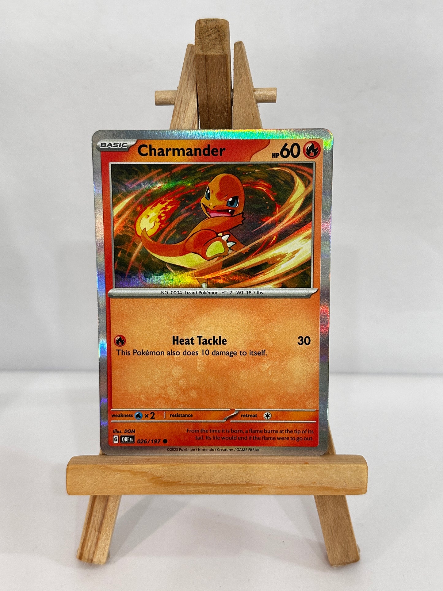 Charmander (SV Obsidian Flames) Holo Promo