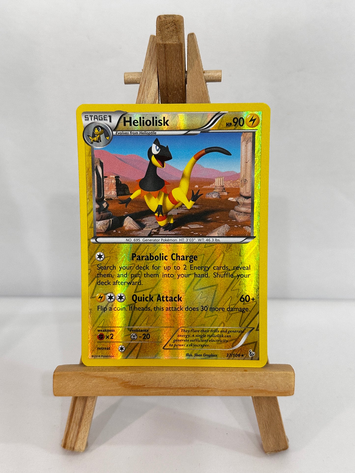 Heliolisk (XY Flashfire) Reverse Holo