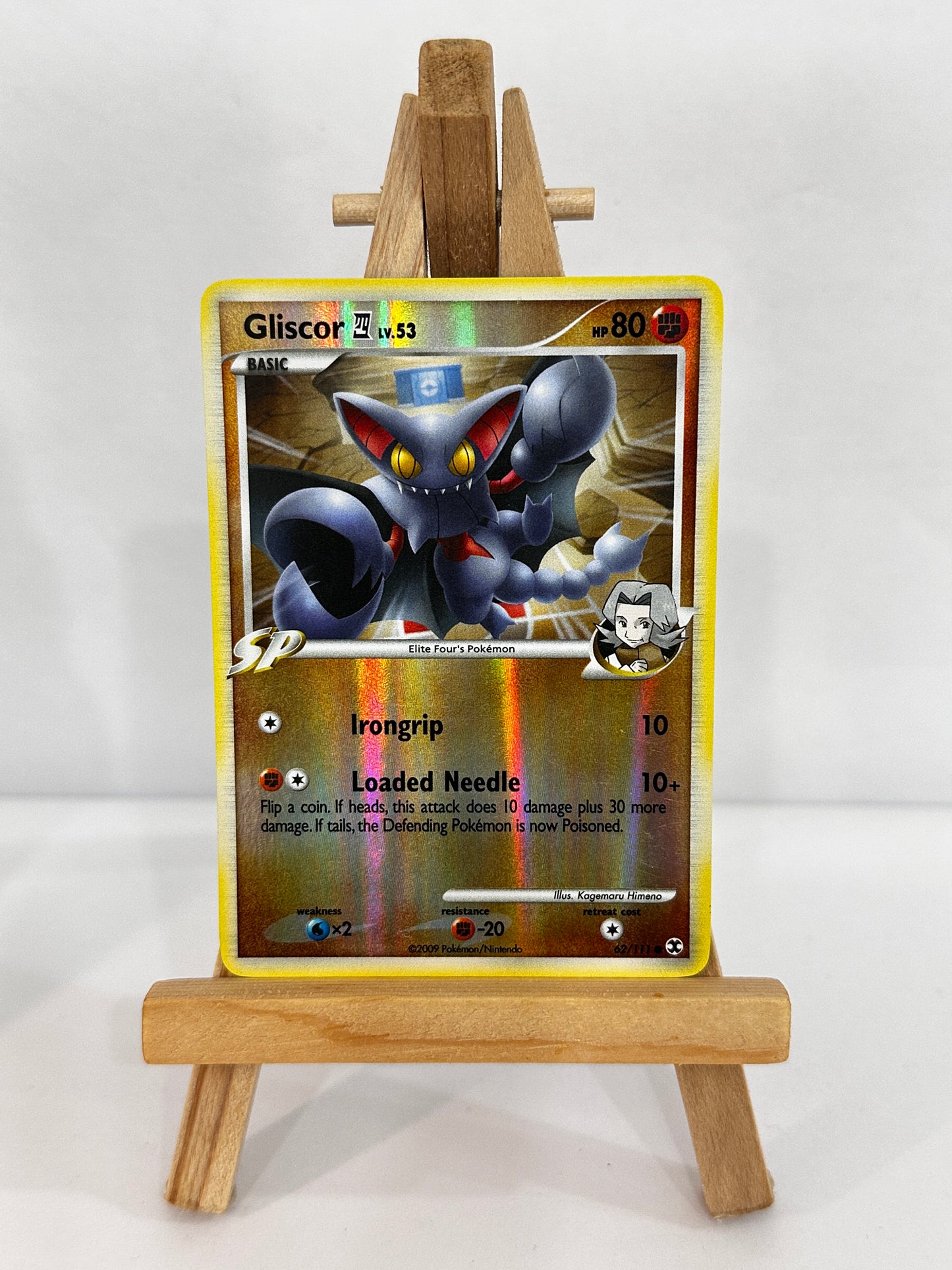 Gliscor LV.53 (Platinum Rising Rivals) Reverse Holo