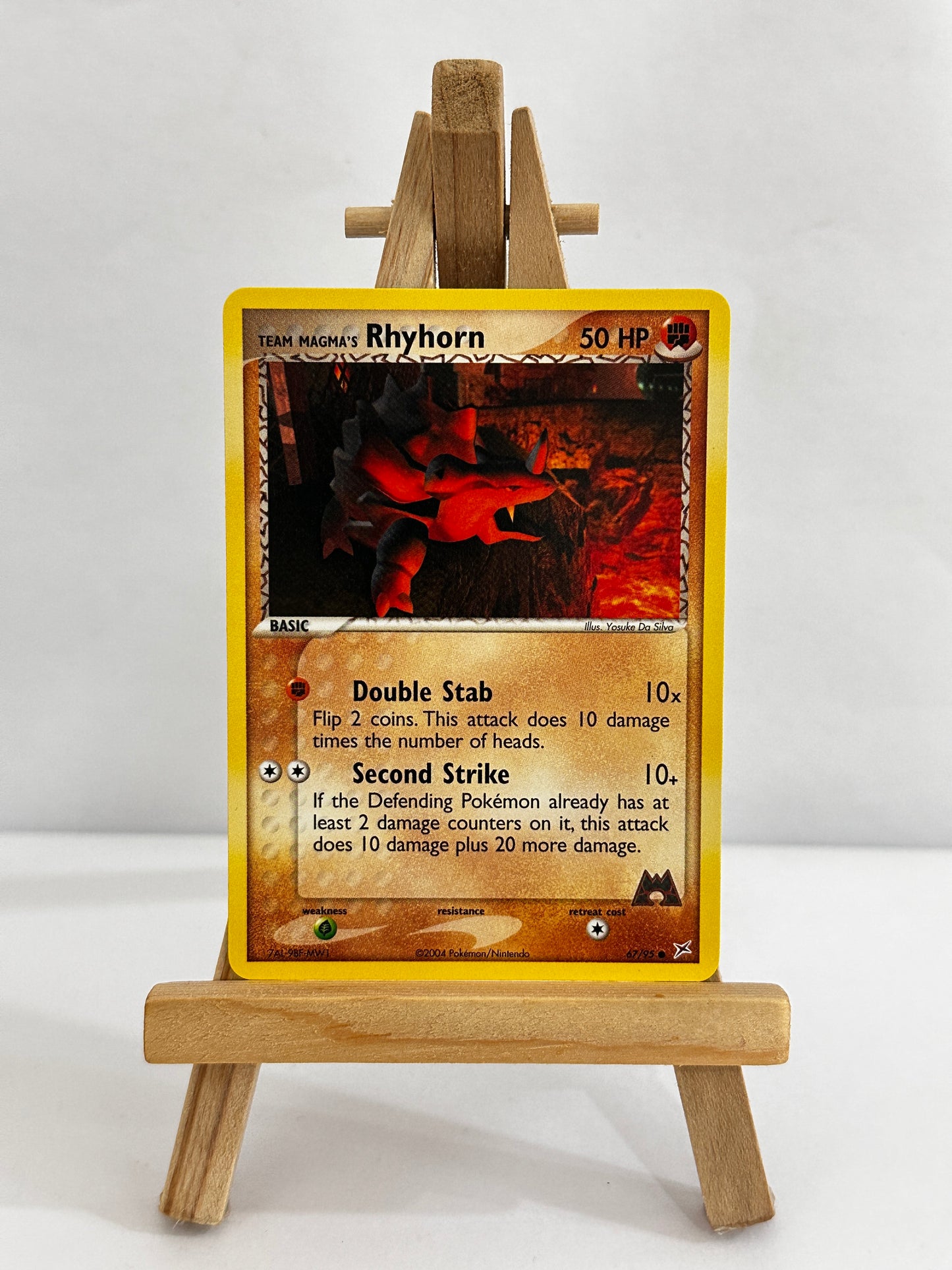 Team Magma’s Rhyhorn 67/95 (EX Team Magma vs Team Aqua)