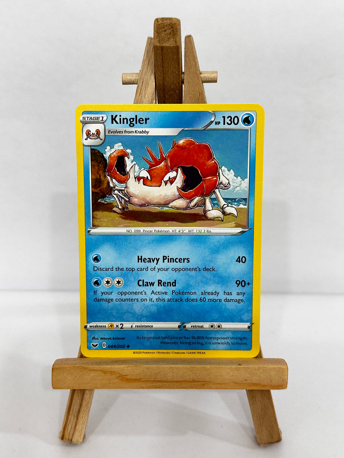 Kingler (SWSH Base Set)