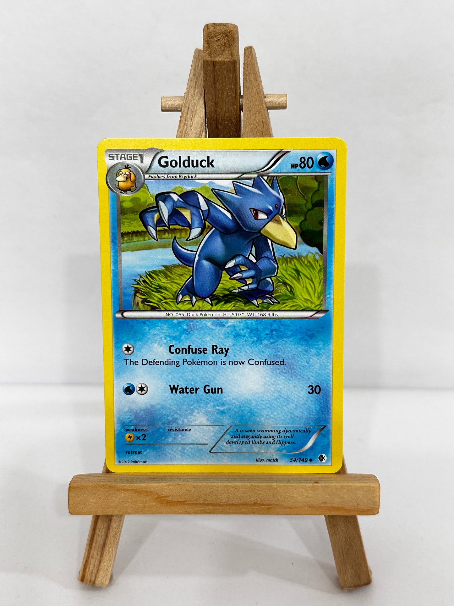 Golduck 34/149 (BW Boundaries Crossed)