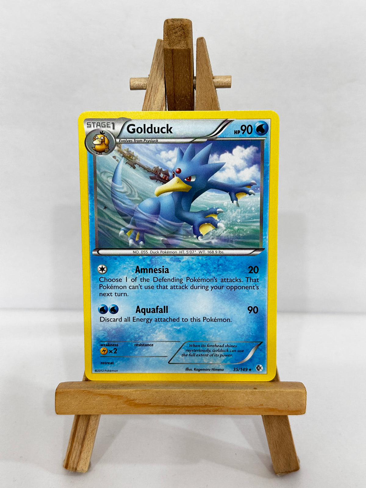 Golduck 35/149 (BW Boundaries Crossed)