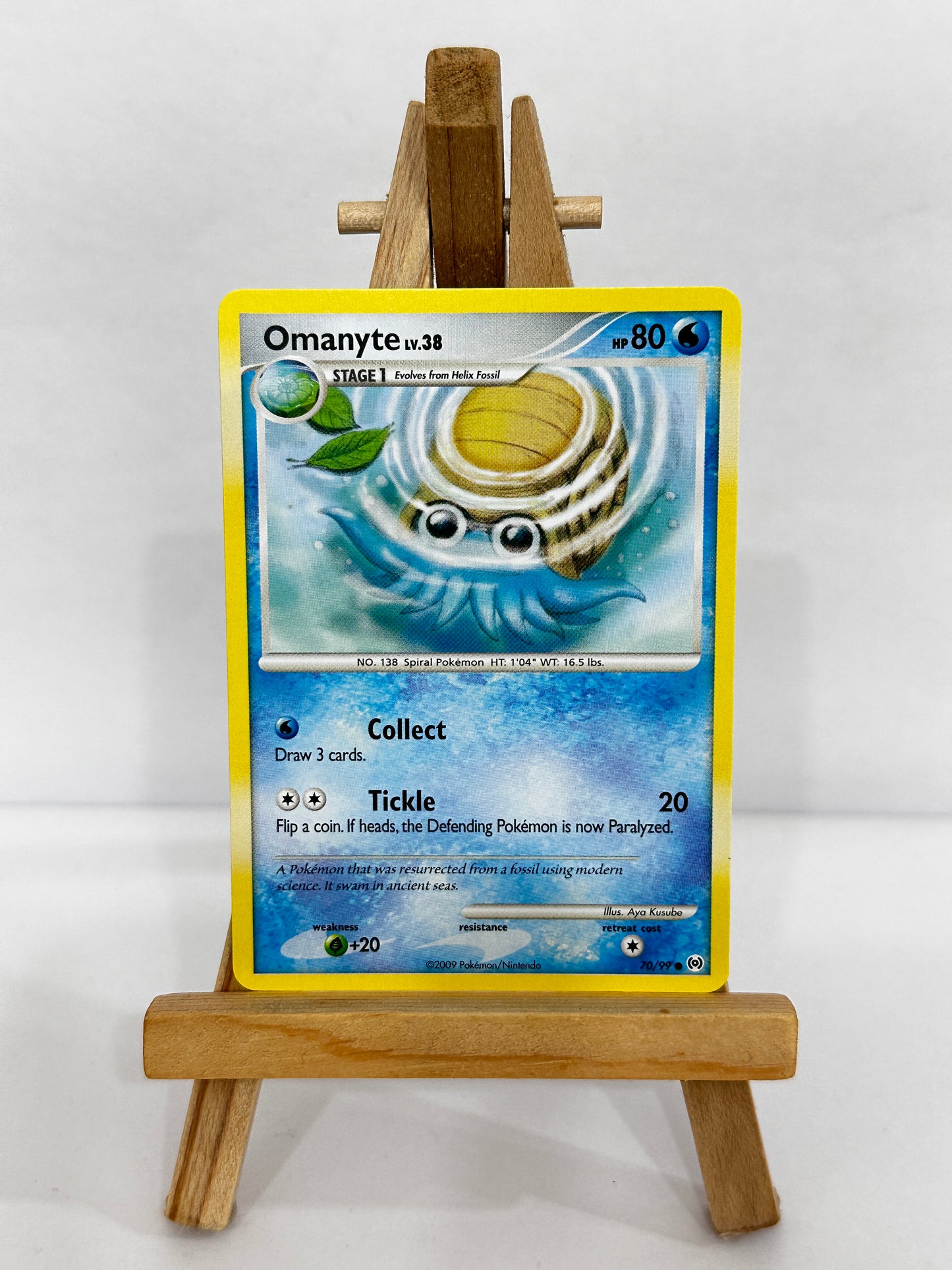 Omanyte LV.38 (Platinum Arceus)