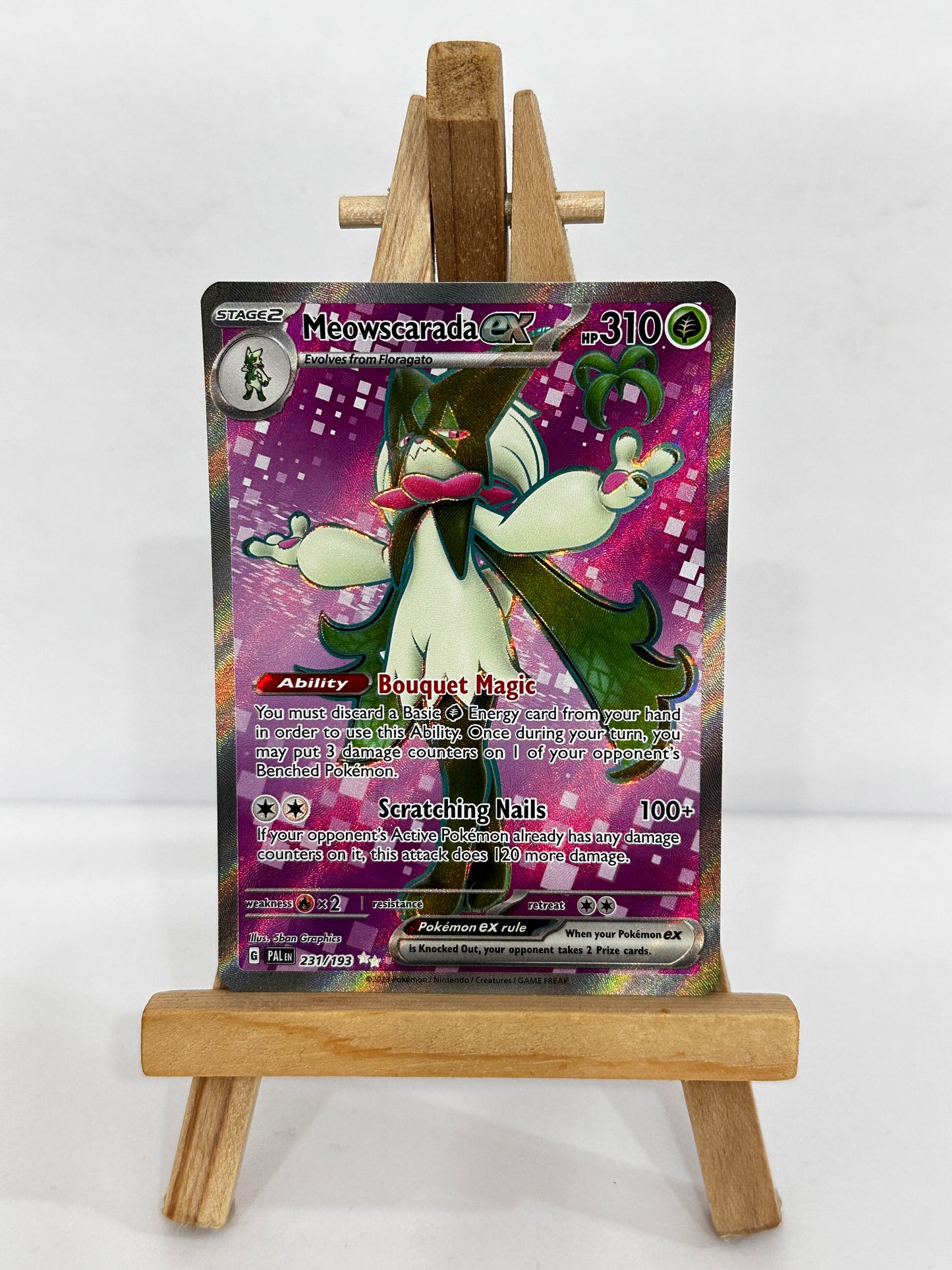 Meowscarada ex (SV Paldea Evolved)