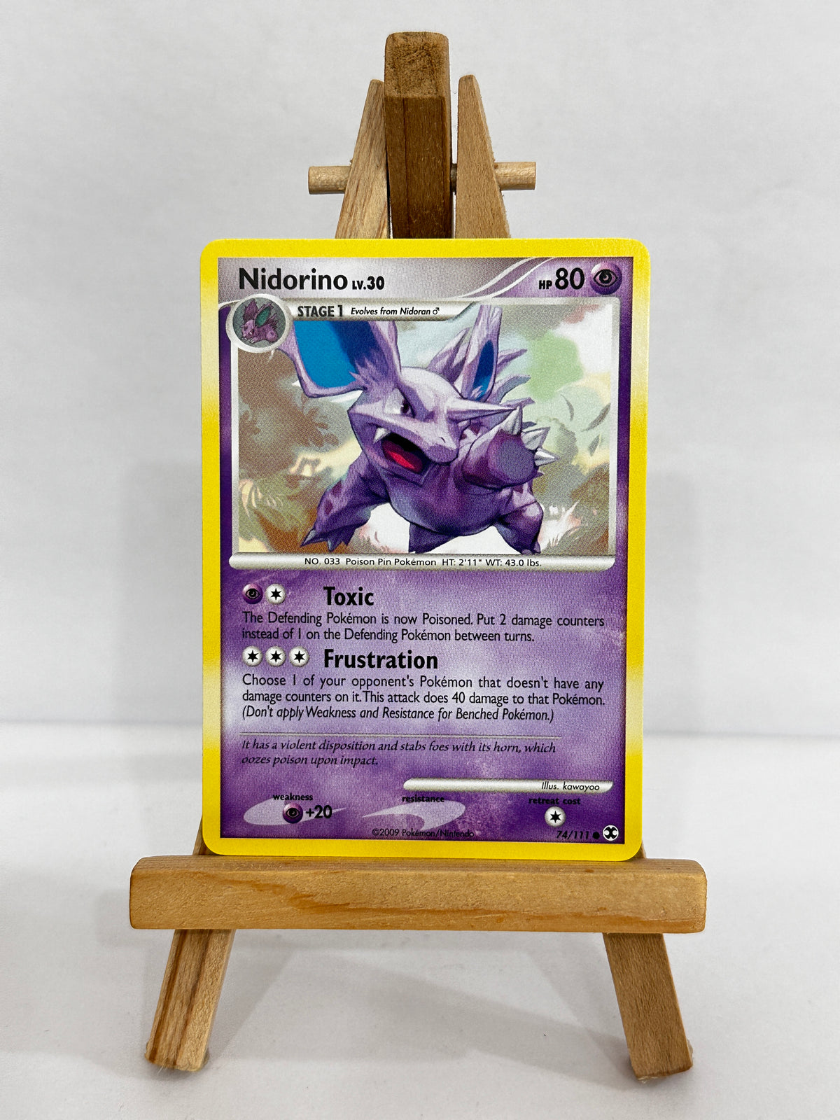 Nidorino LV.30 (Platinum Rising Rivals)
